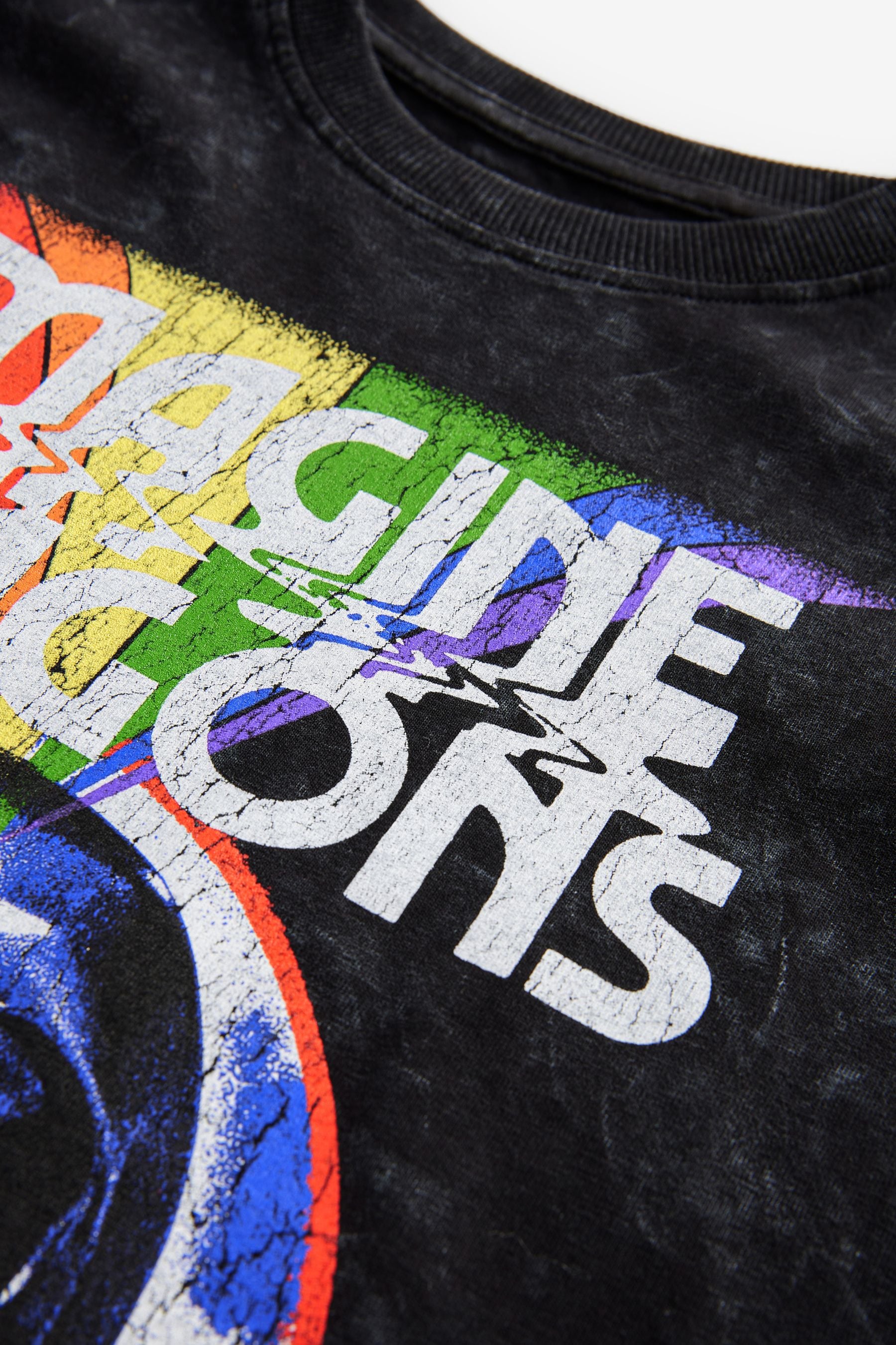 Black 100% Cotton Imagine Dragons Licensed T-Shirt (3-16yrs)