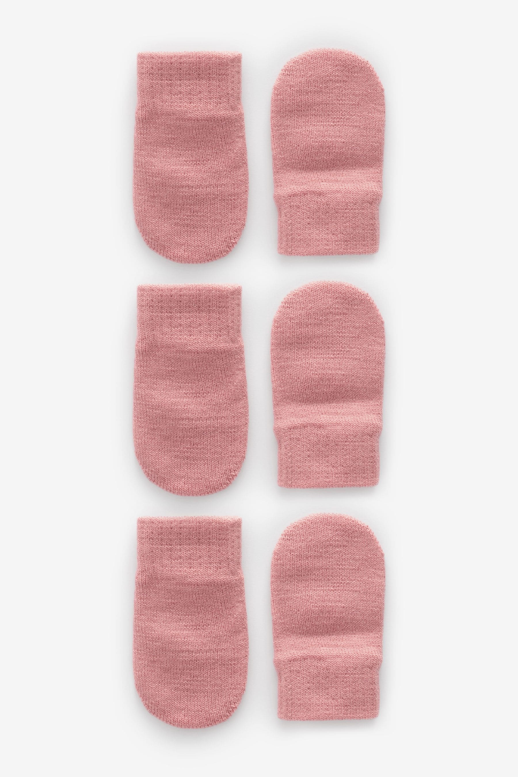 Pink Magic Mittens 3 Pack (3mths-6yrs)