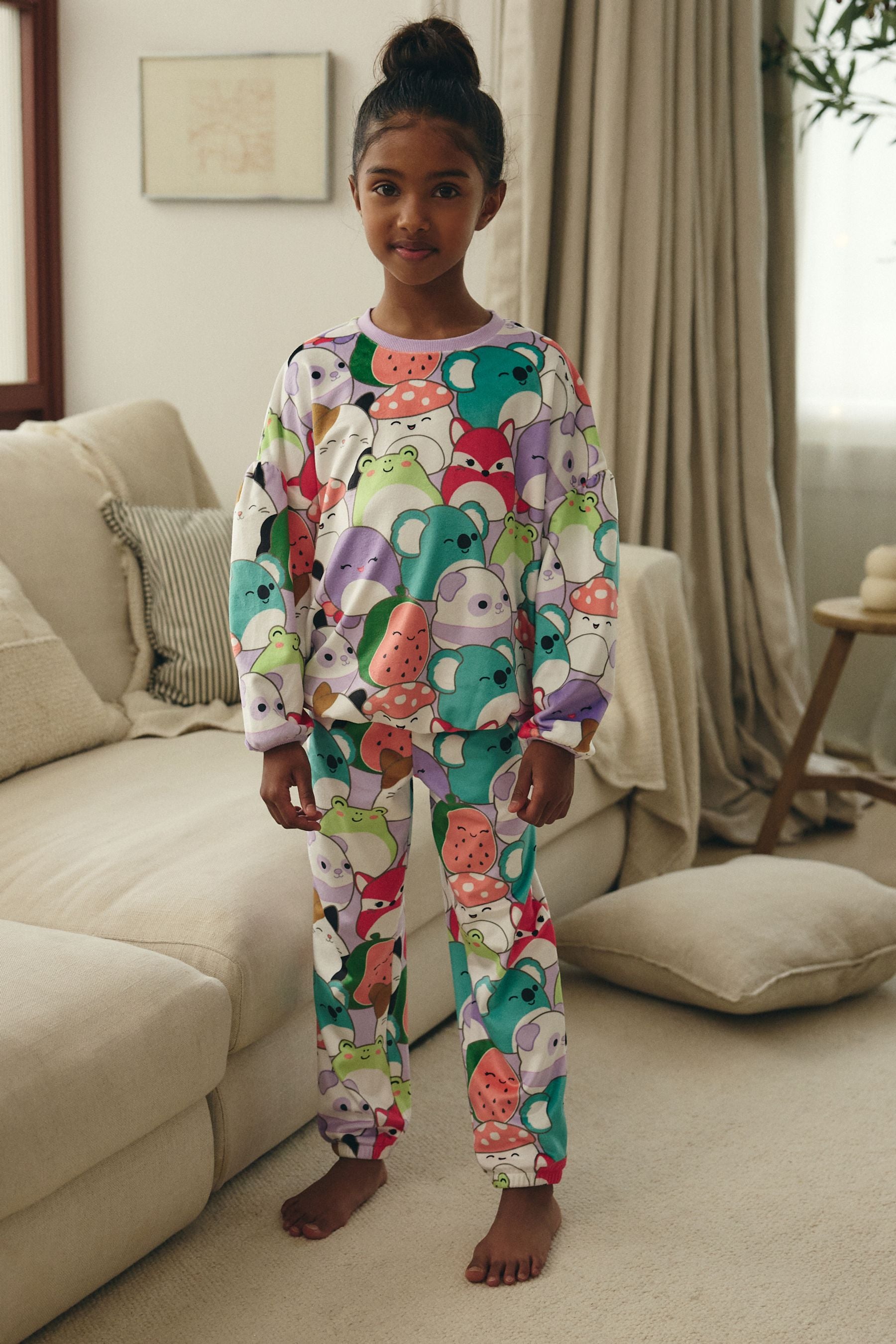 Multi License Squishmallows Cosy Fleece Pyjamas (5-14yrs)