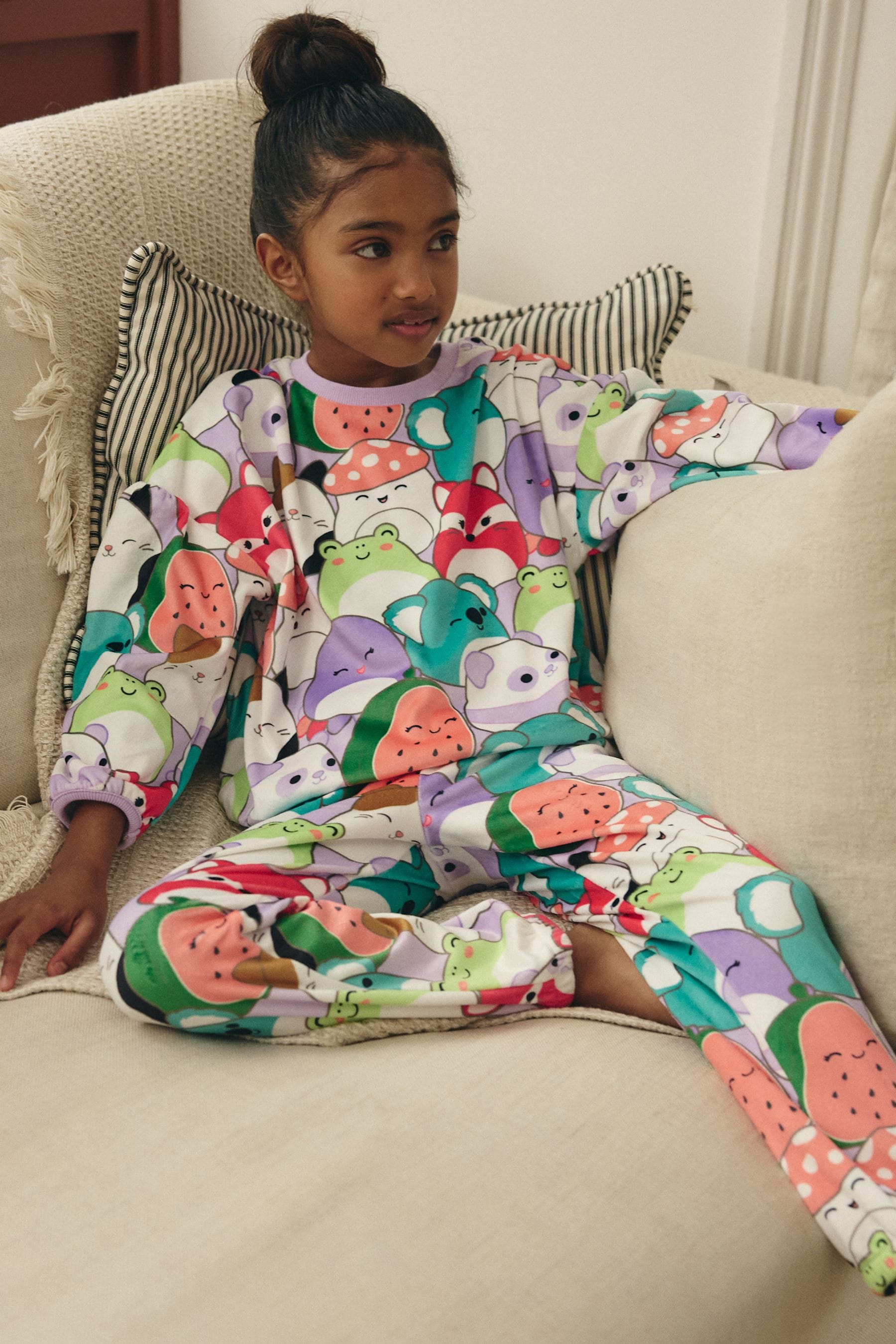 Multi License Squishmallows Cosy Fleece Pyjamas (5-14yrs)