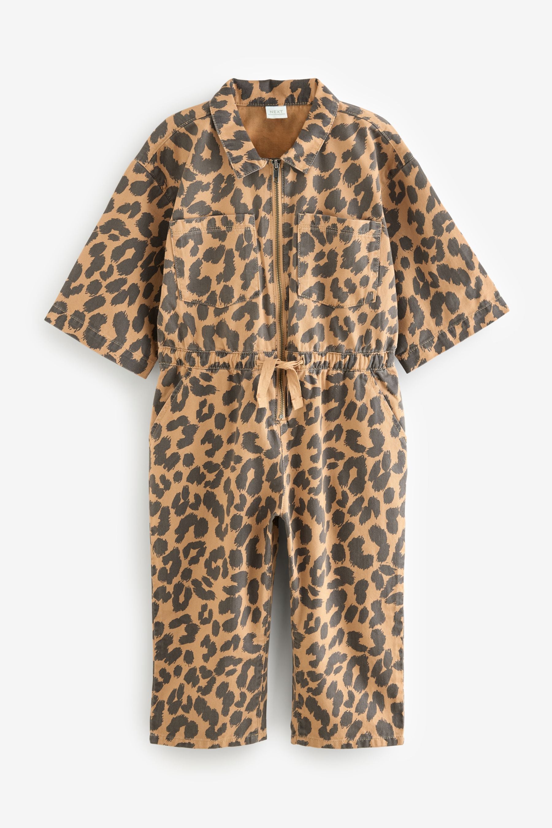 Animal Print Boilersuit (3-16yrs)