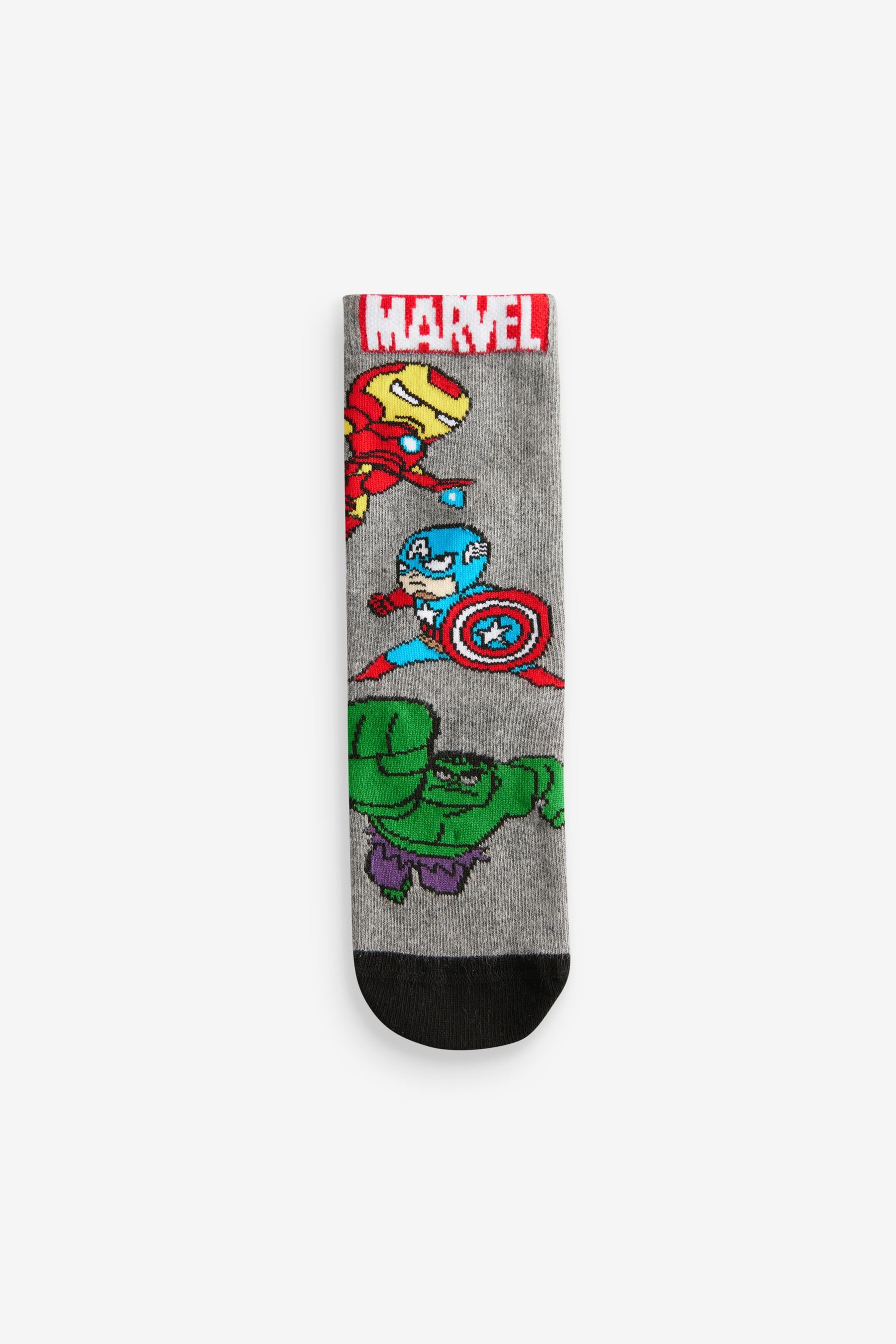 Marvel Avengers Superhero License Cotton Rich Socks 3 Pack