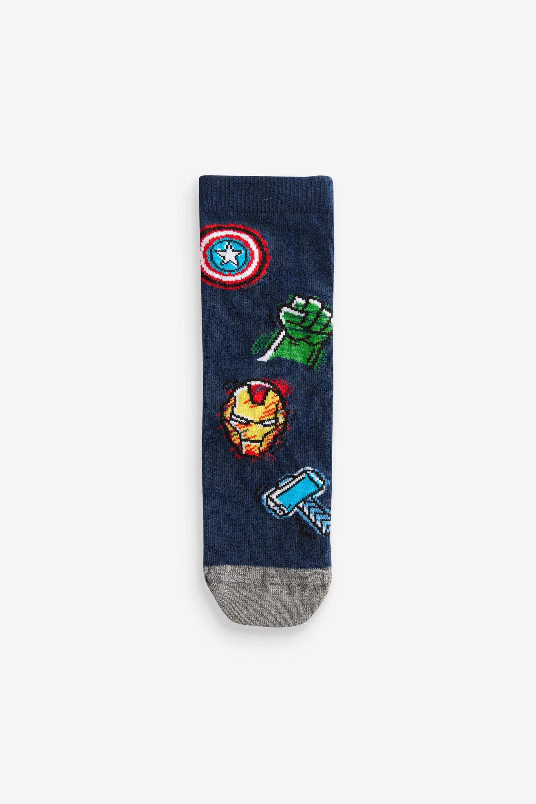 Marvel Avengers Superhero License Cotton Rich Socks 3 Pack