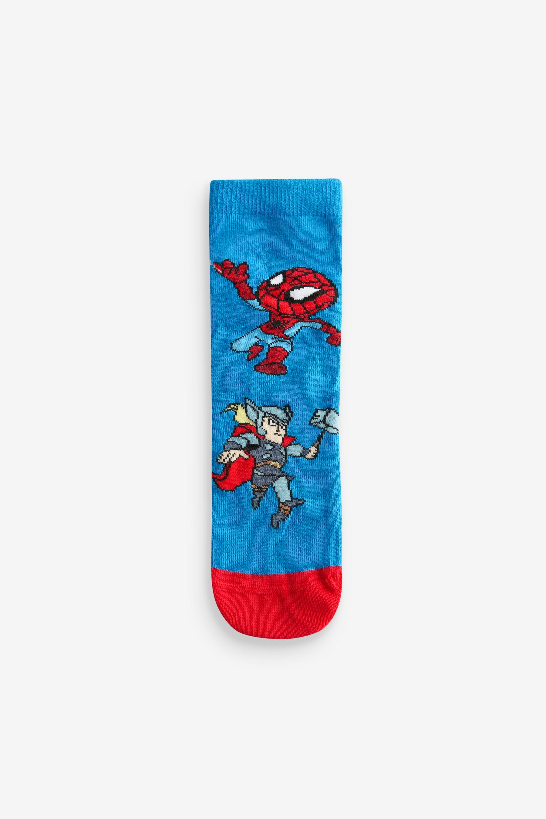 Marvel Avengers Superhero License Cotton Rich Socks 3 Pack