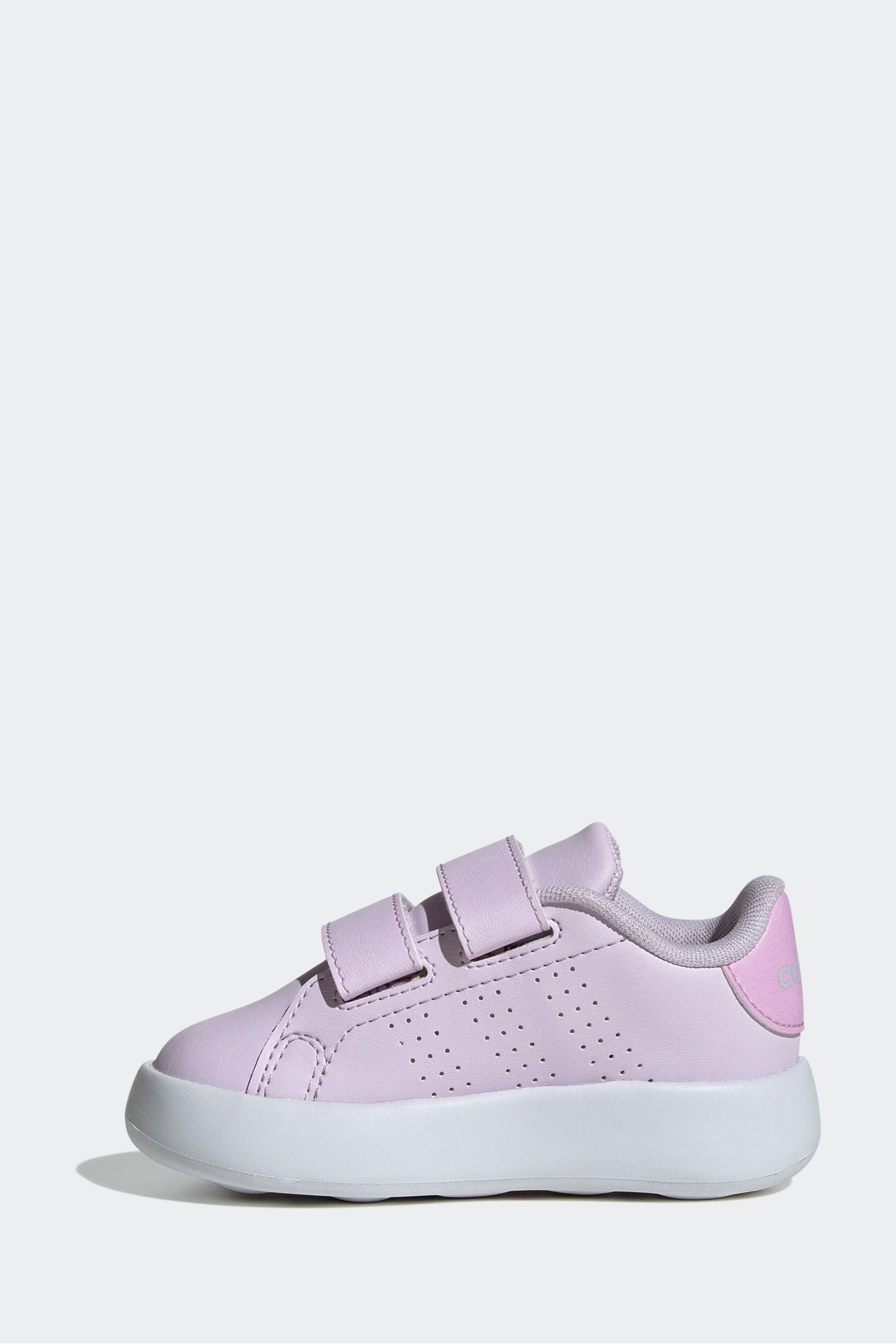 adidas Lilac Purple Kids Advantage Shoes