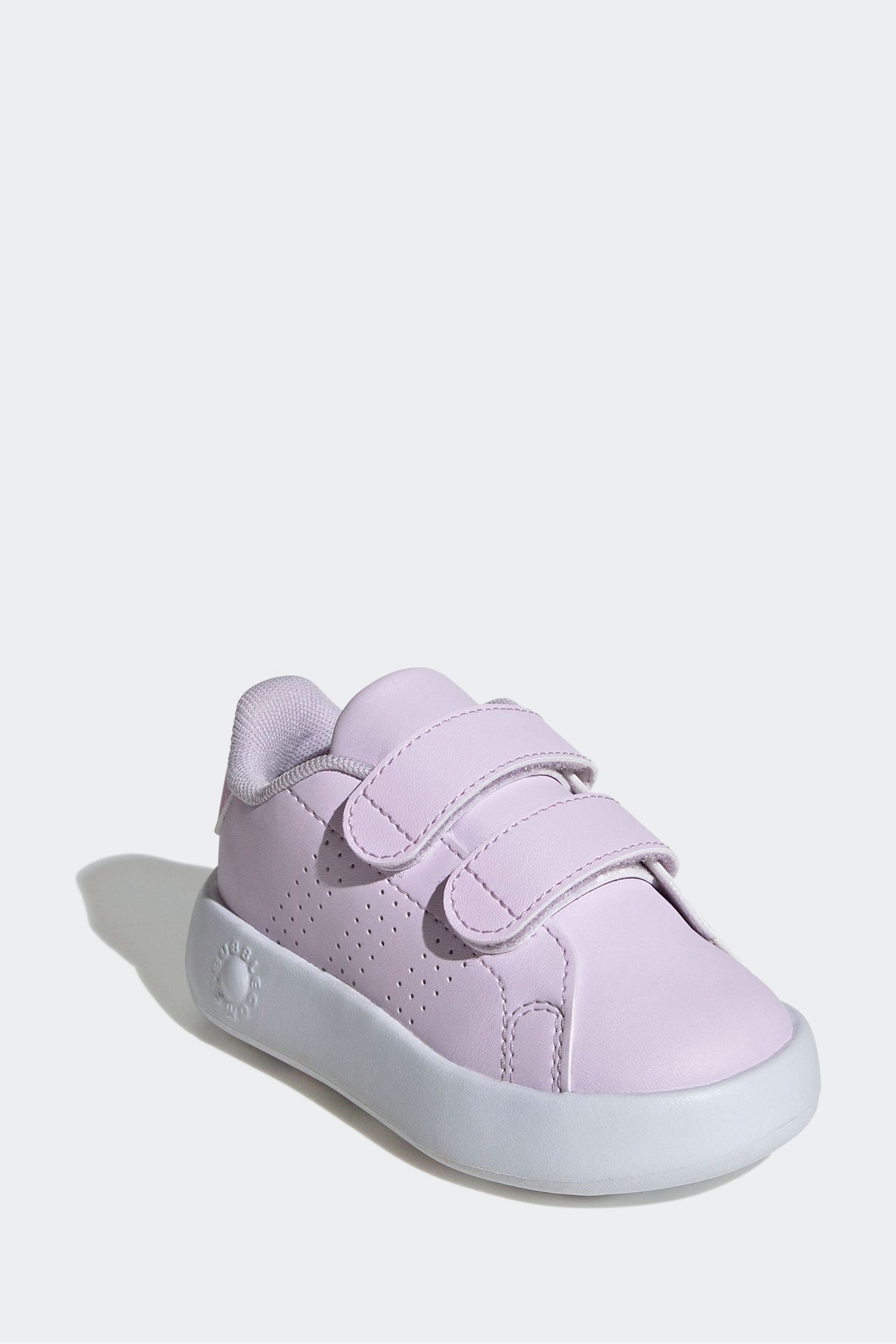 adidas Lilac Purple Kids Advantage Shoes