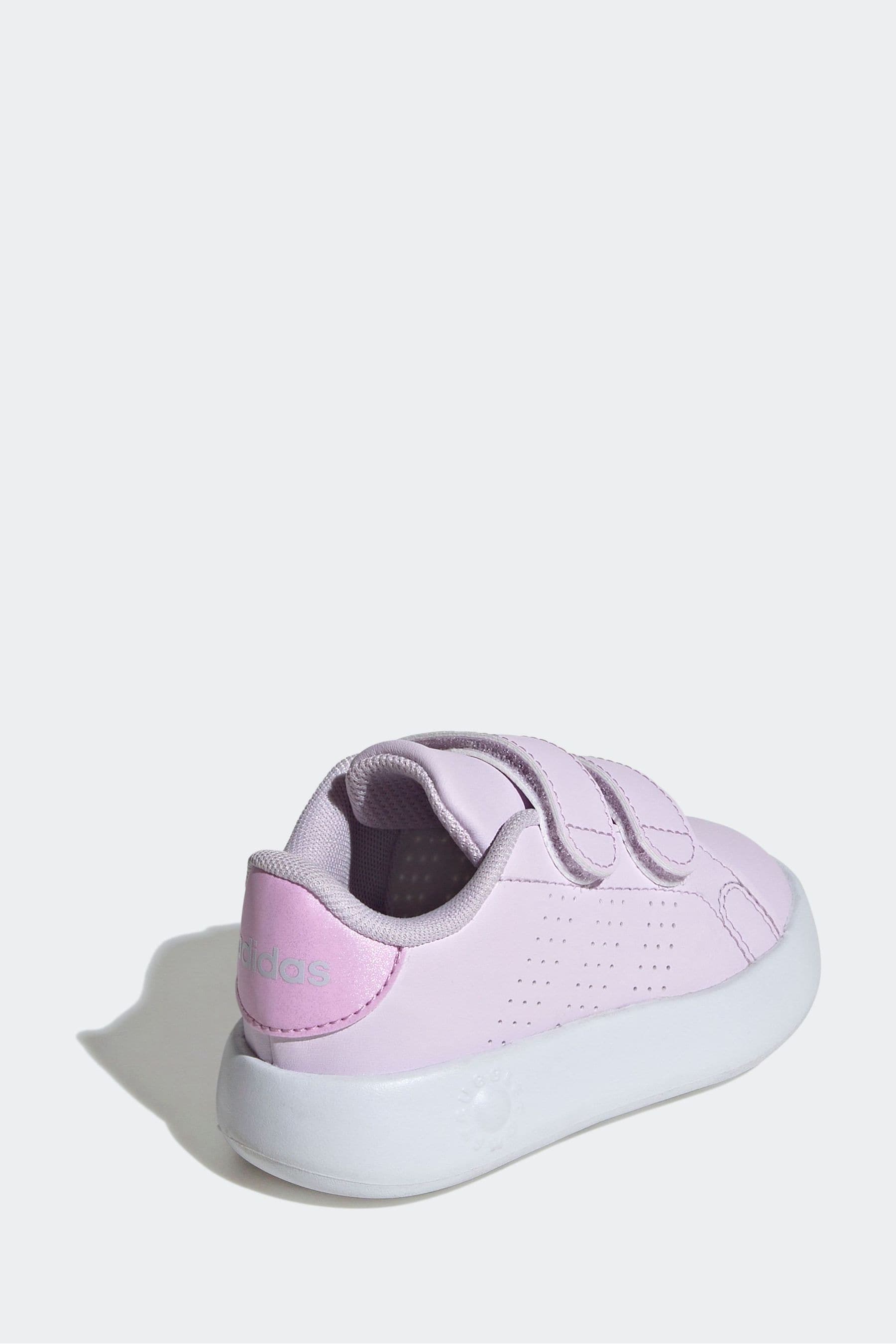 adidas Lilac Purple Kids Advantage Shoes