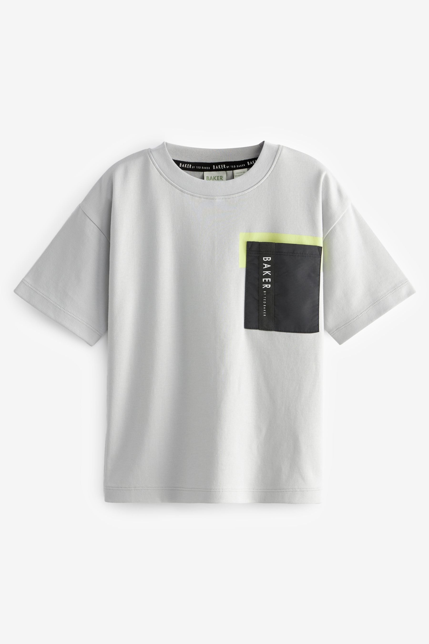 Baker by Ted Baker Grey Pocket T-Shirt