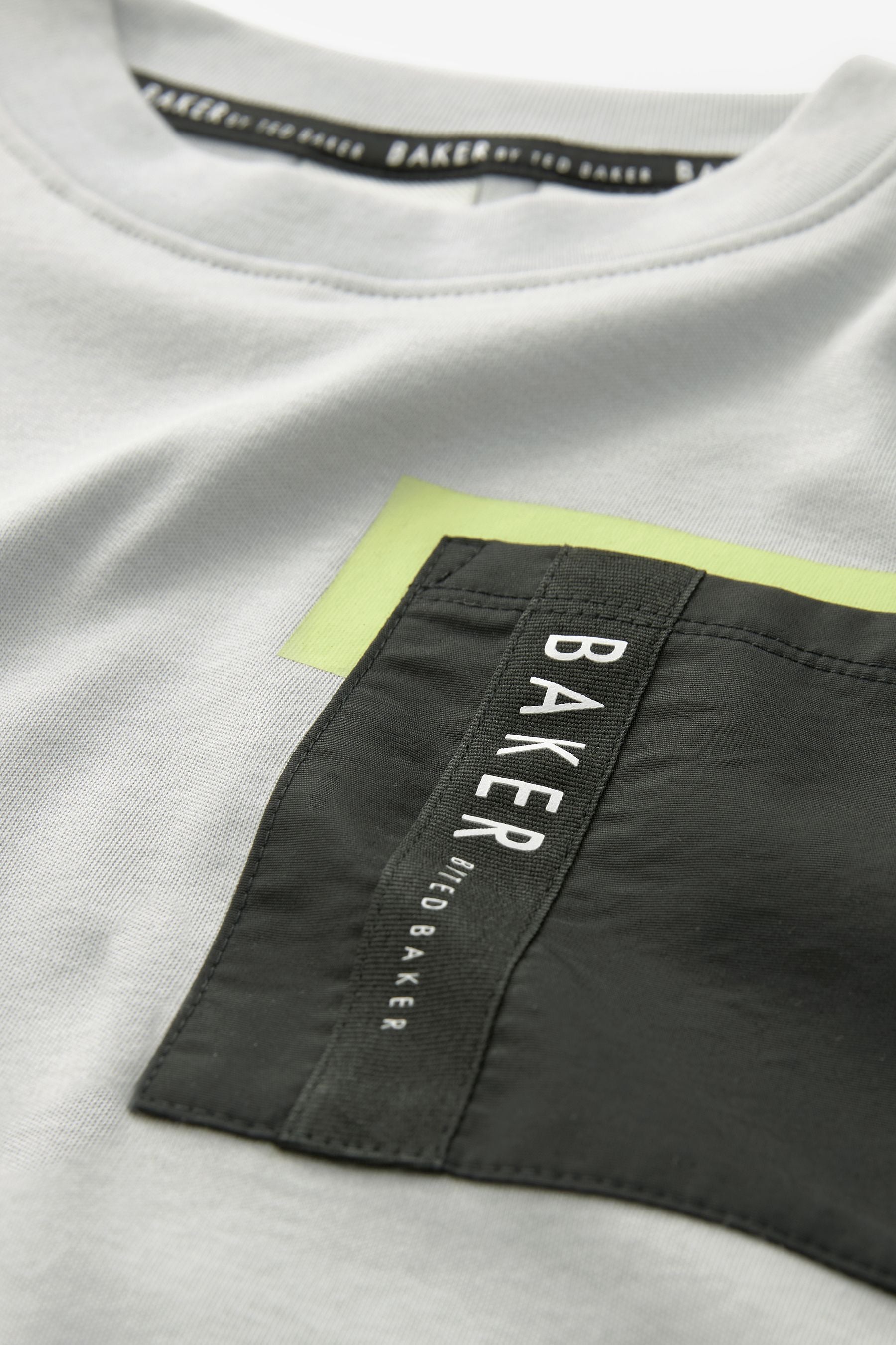 Baker by Ted Baker Grey Pocket T-Shirt