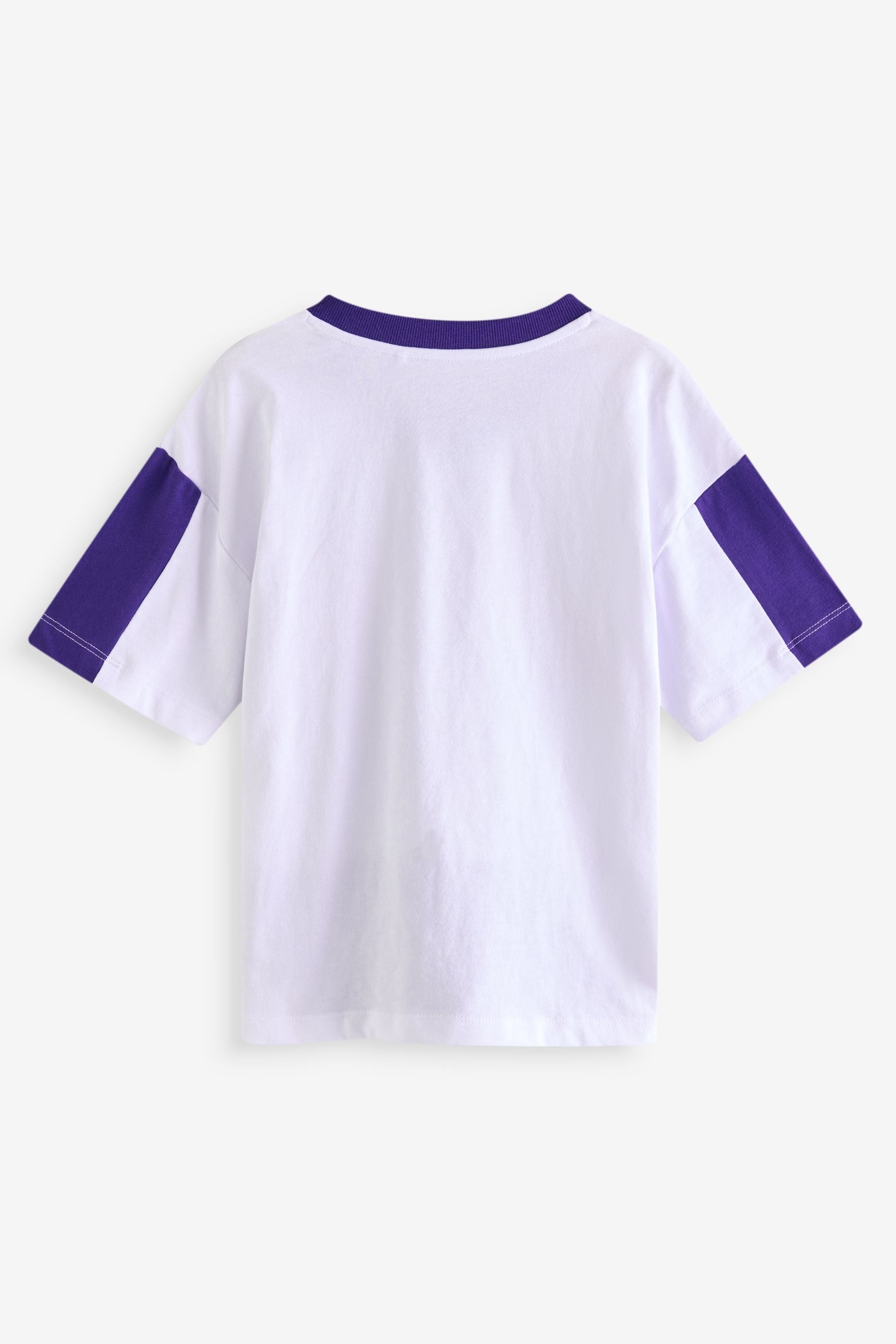 White/Purple Licensed NBA LA Lakers T-Shirt by Next (3-16yrs)