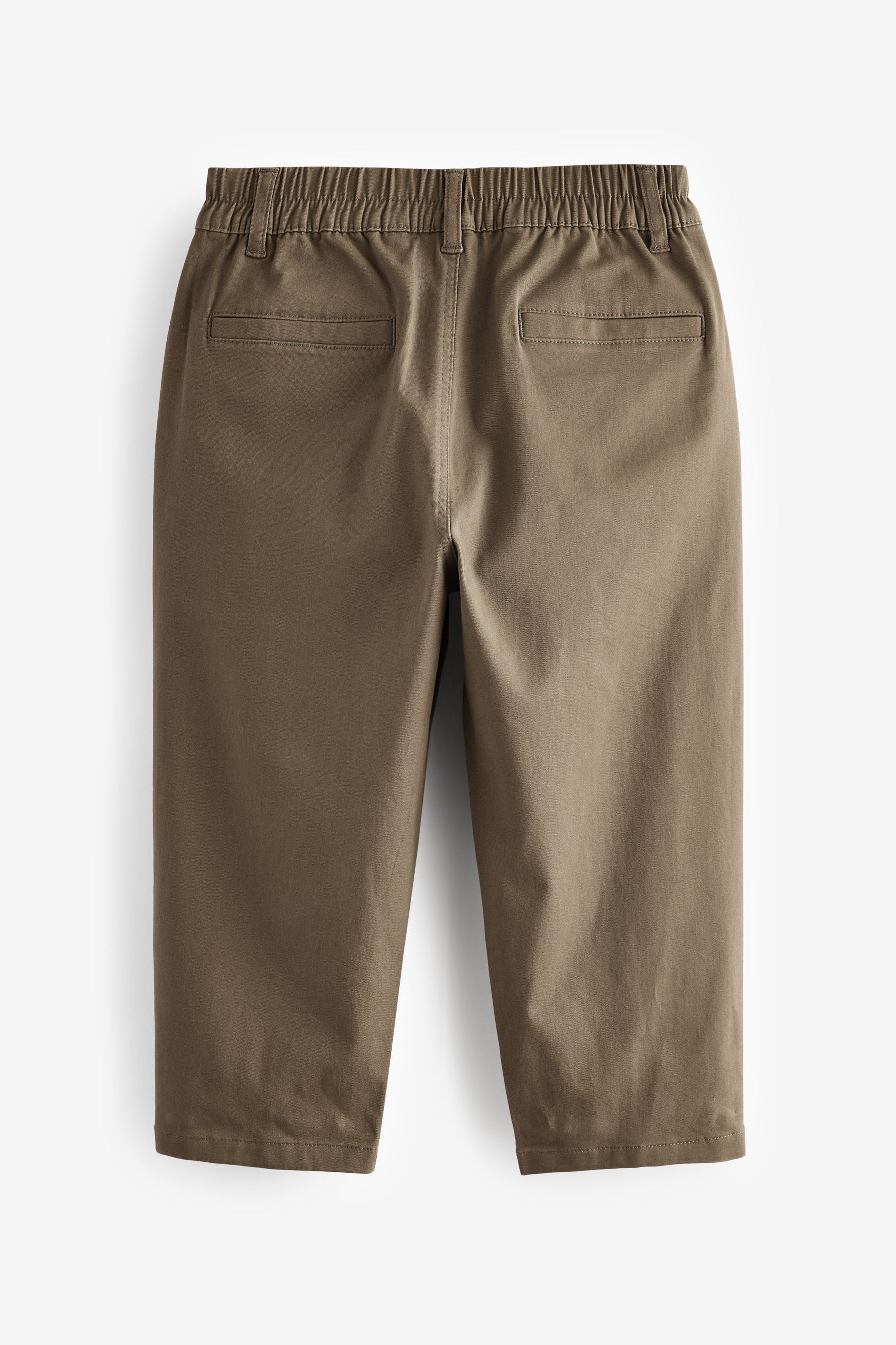 Khaki Green Tapered Smart Trousers (3-16yrs)