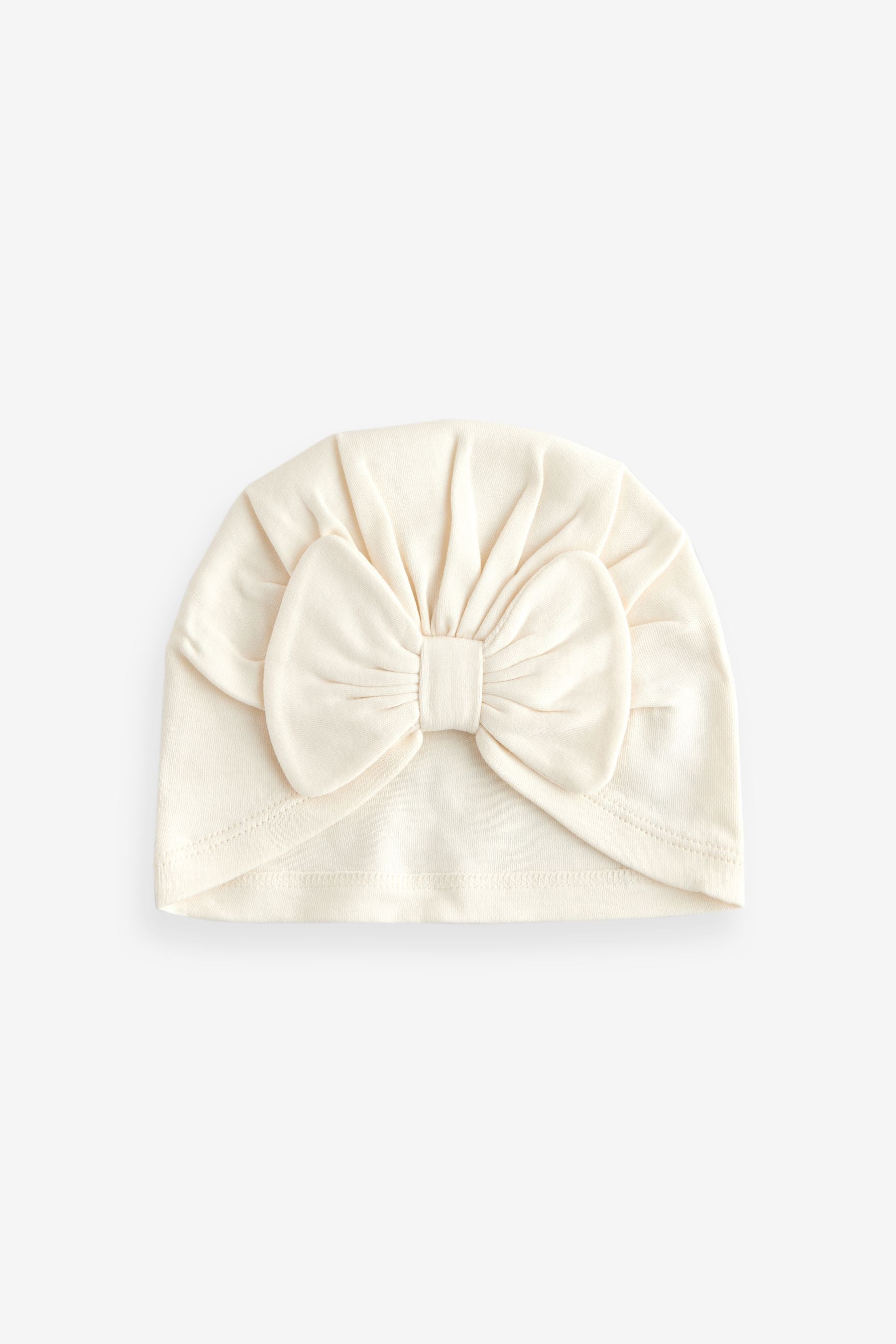 Monochrome Baby Bow Turban Hats 2 Pack (0mths-2yrs)