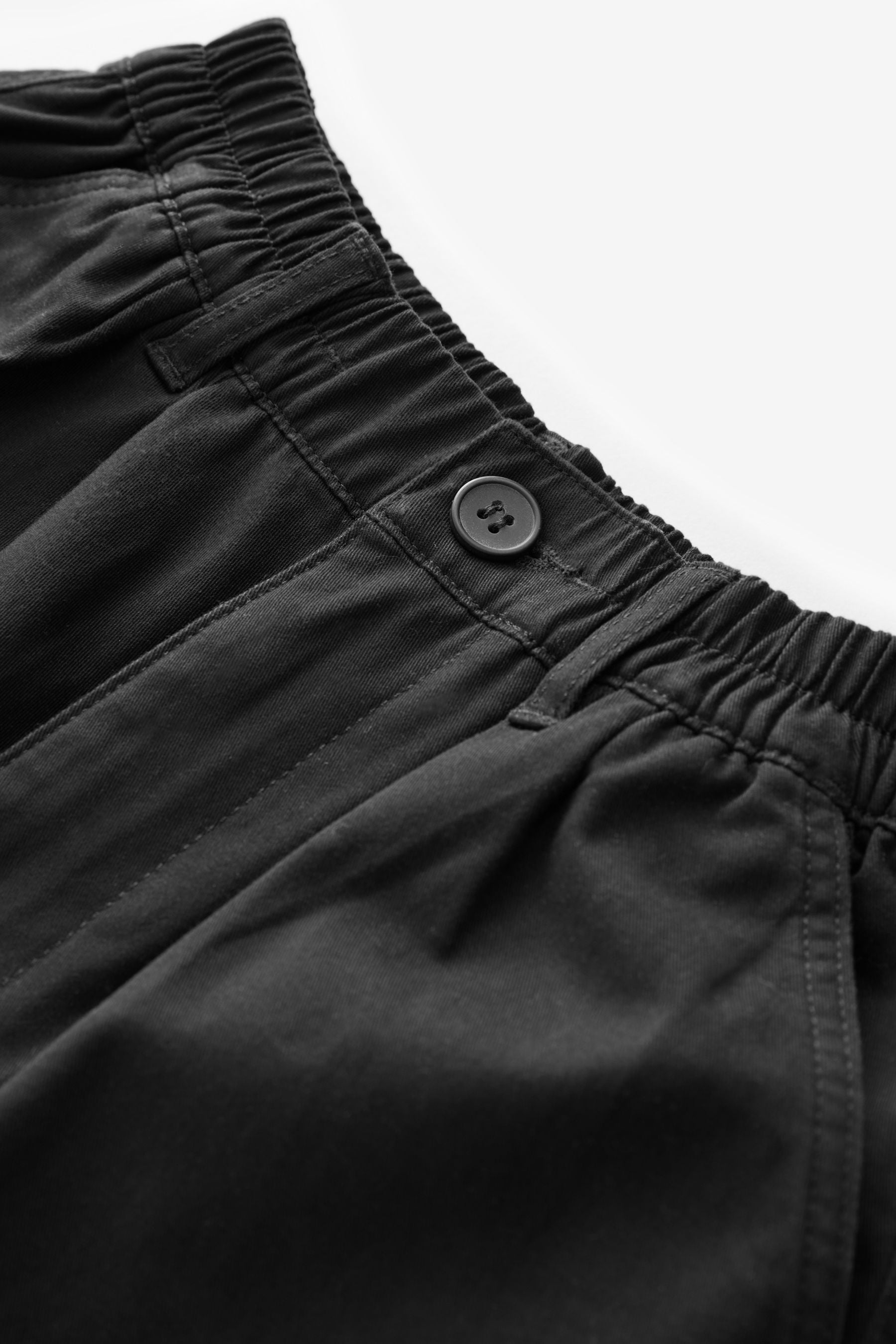 Black Balloon Fit Trousers (3-16yrs)