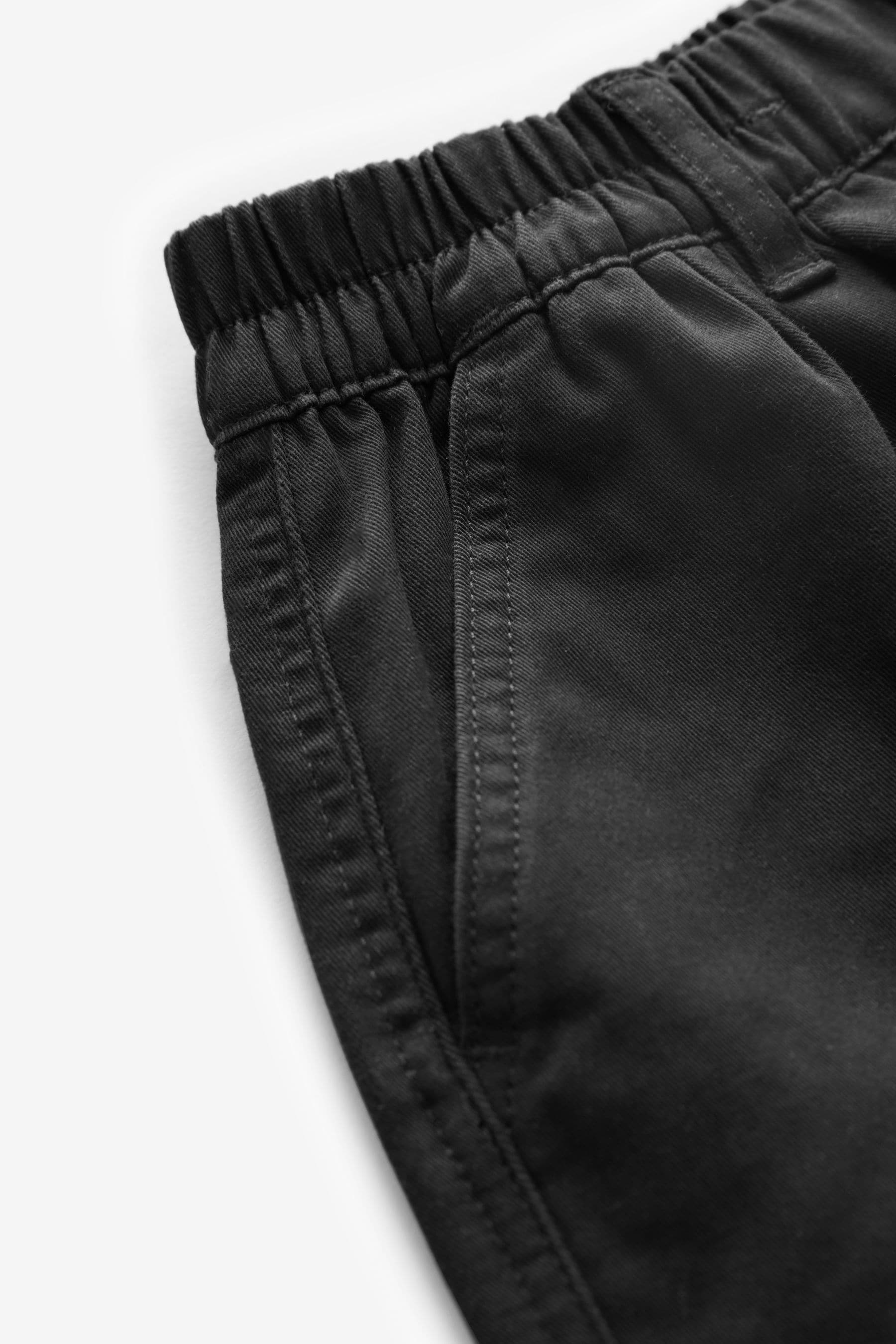 Black Balloon Fit Trousers (3-16yrs)