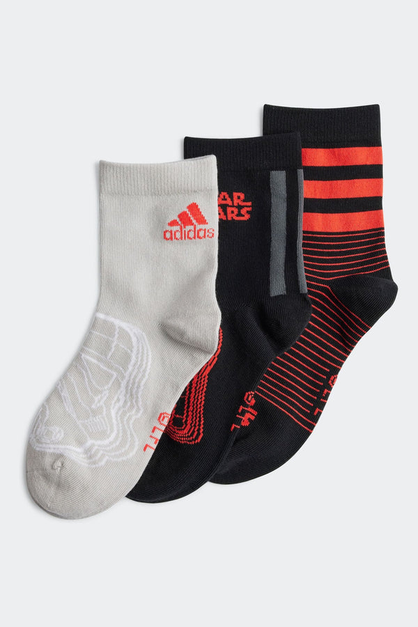 adidas Red/Black Crew Socks