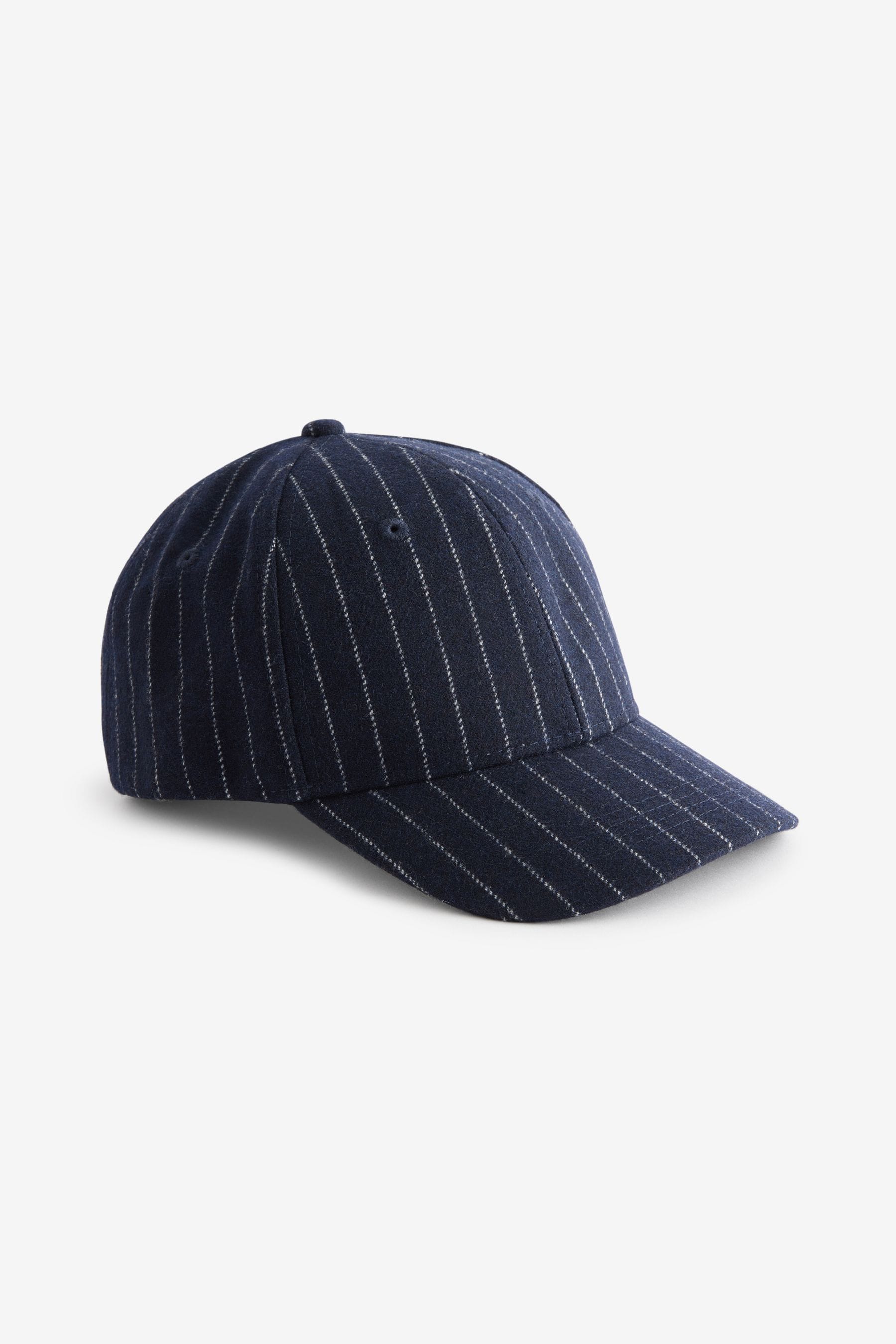 Navy Blue Pinstripe Cap (3-16yrs)