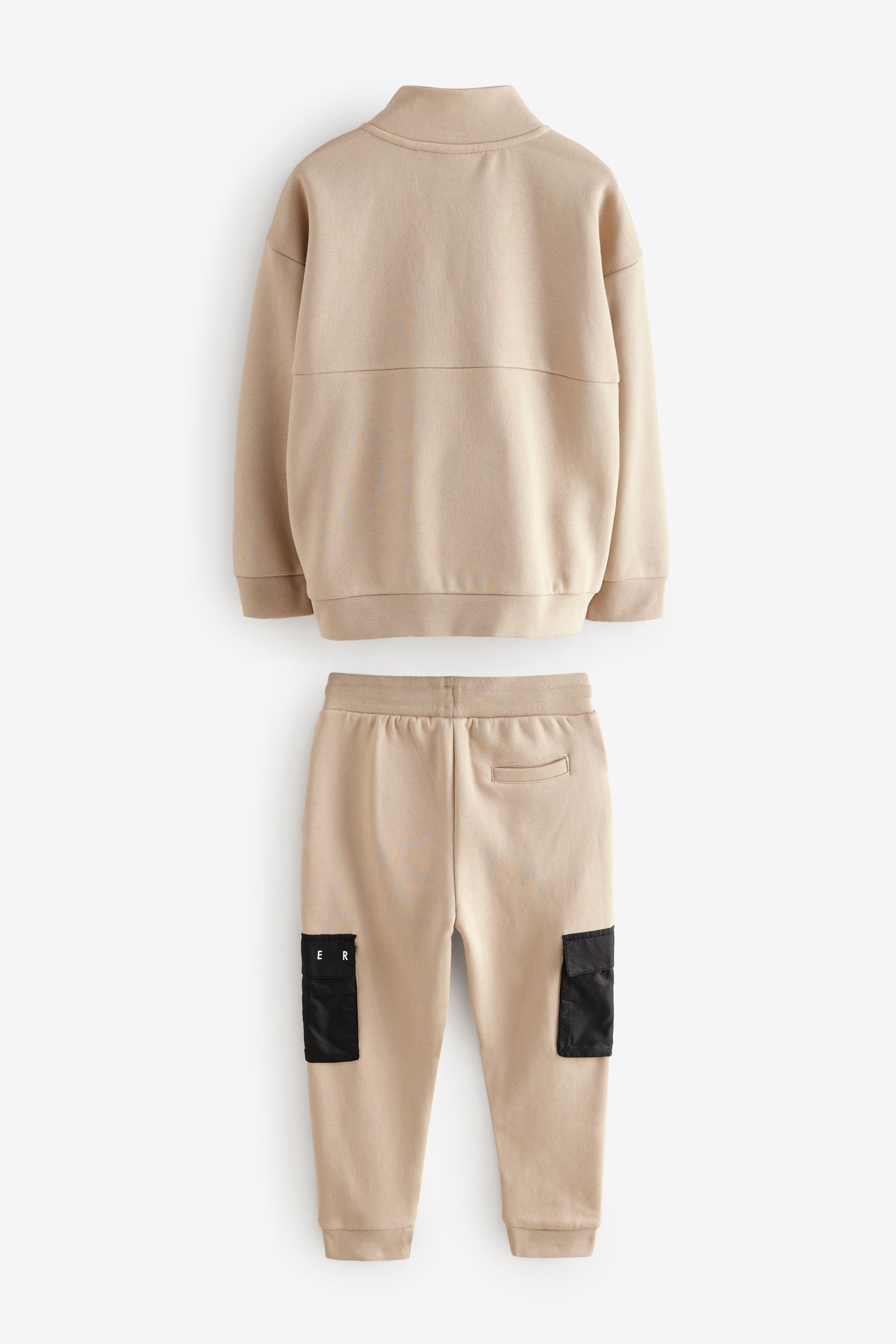 Baker by Ted Baker Funnel Zip Neck Sweatshirt and Joggers Set