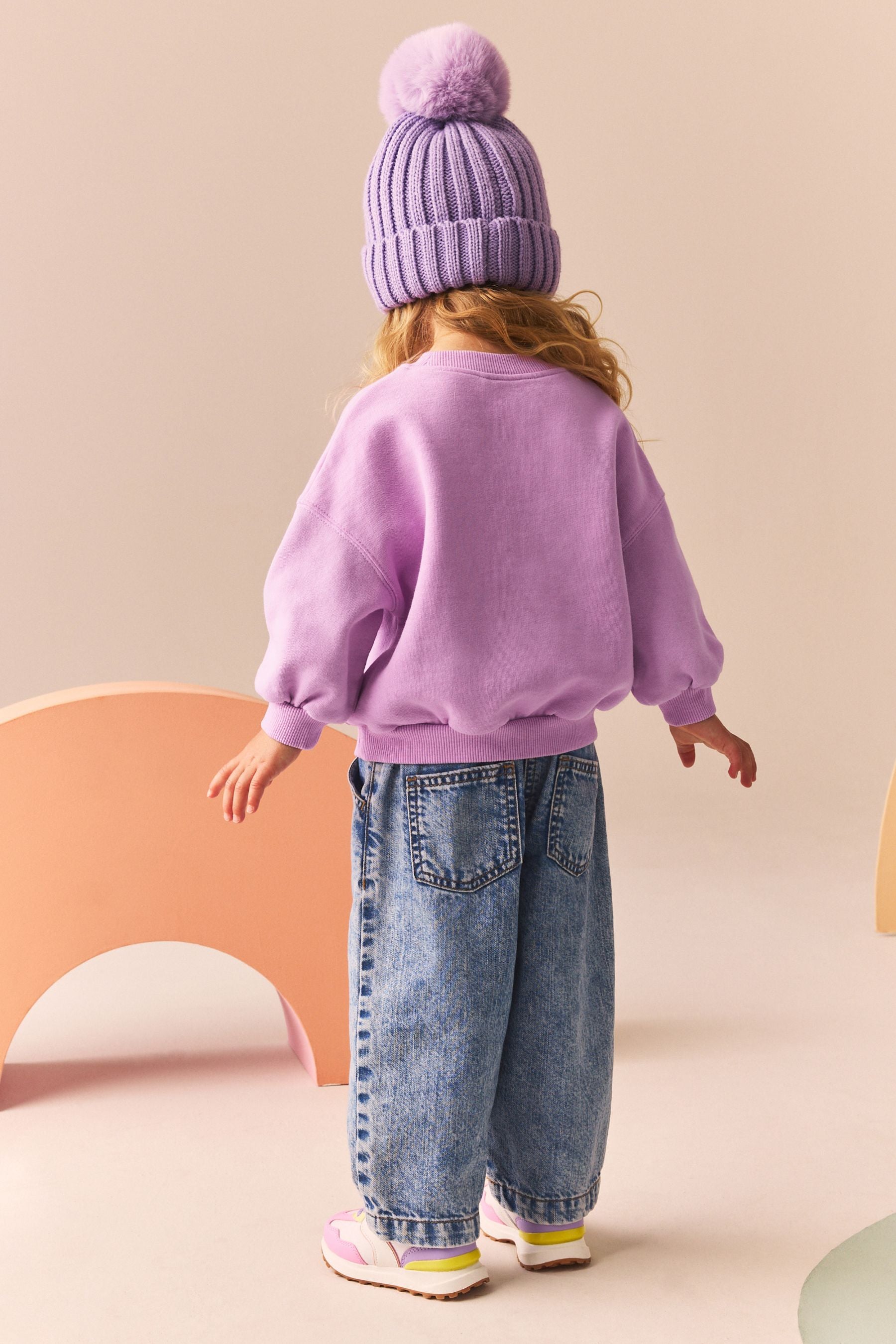 Lilac Purple Sweatshirt (3mths-7yrs)