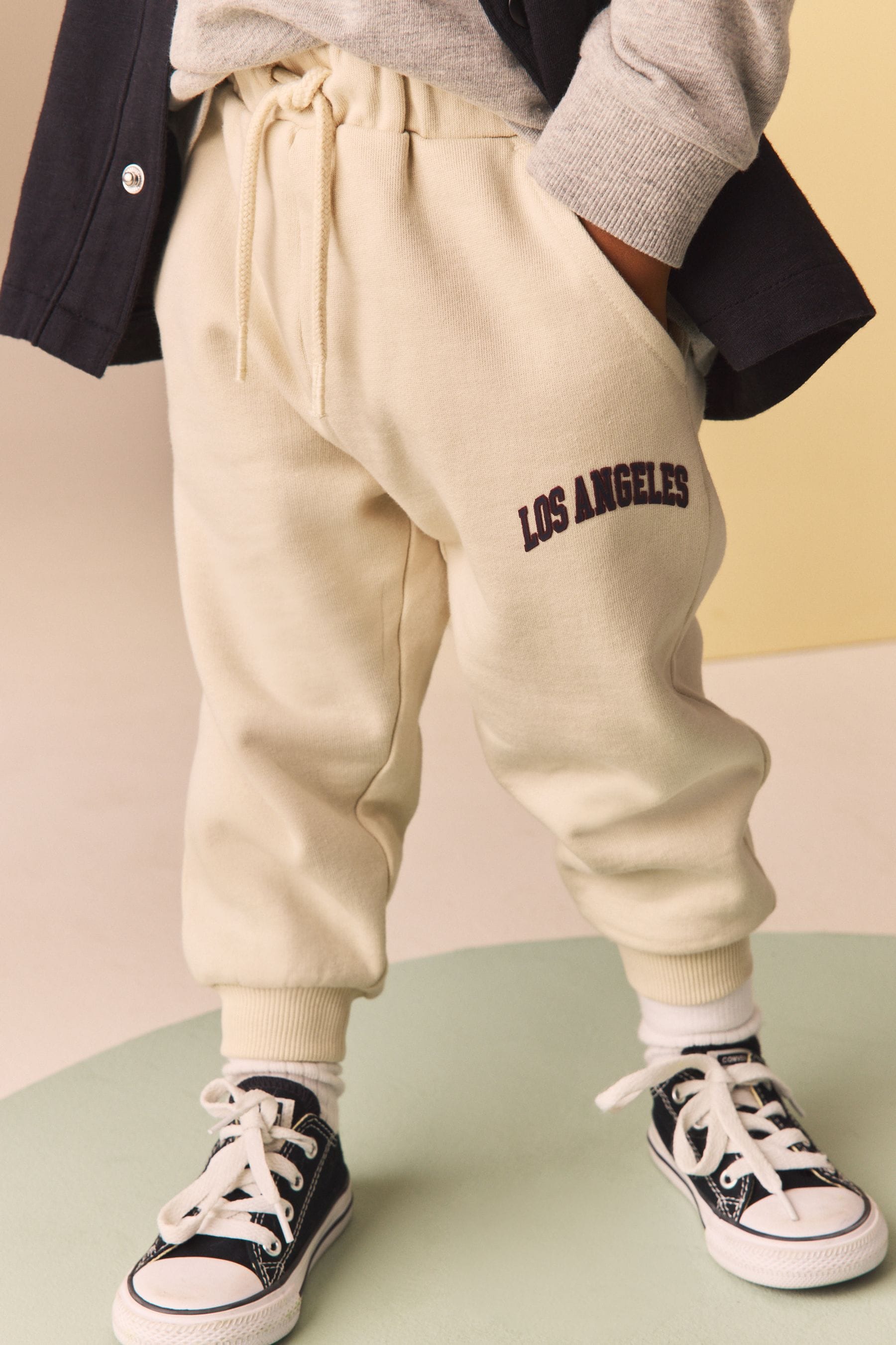 Black/White Varsity Hoodie and Joggers Set (3mths-7yrs)