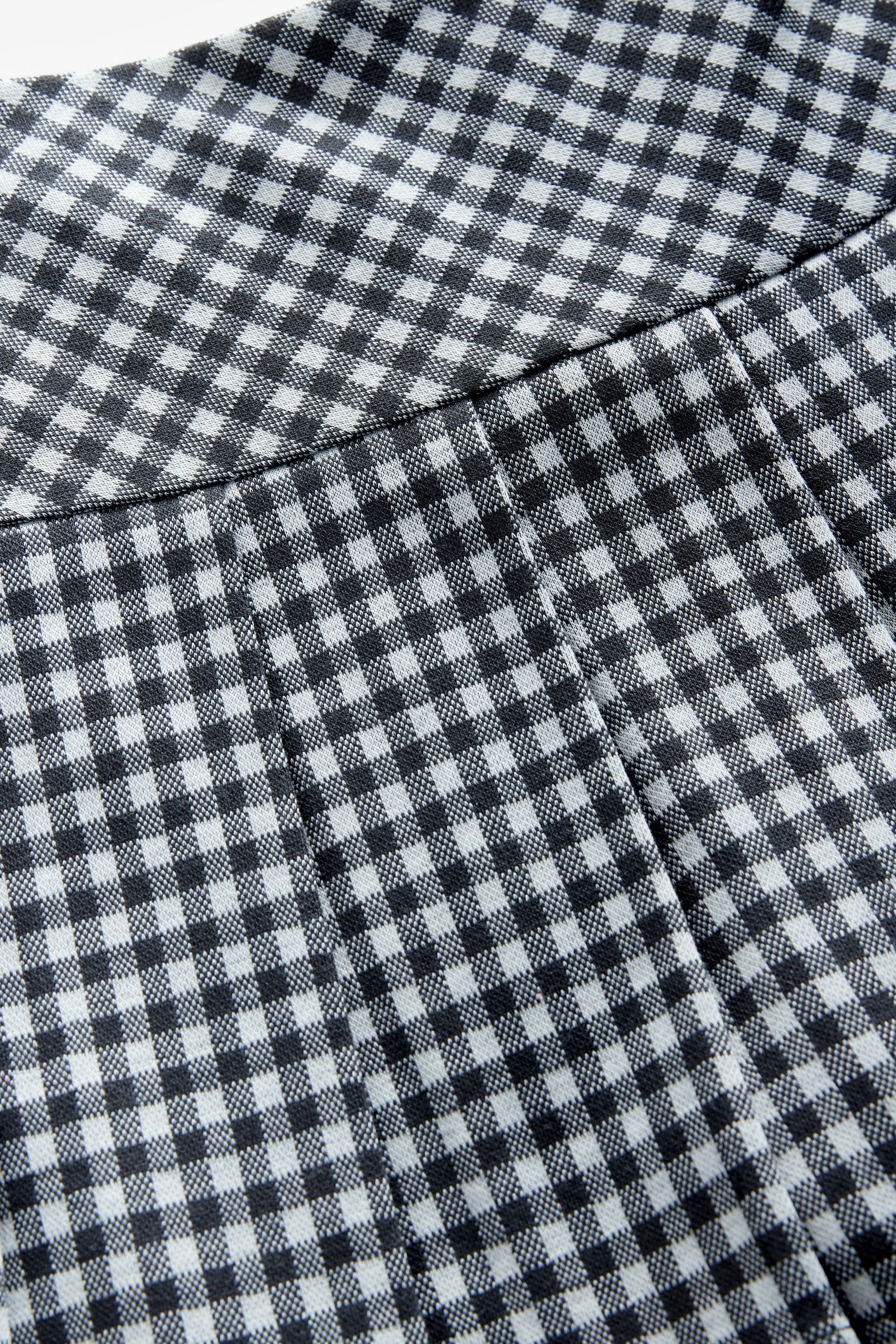 Monochrome Check Pleated Skort (3-16yrs)