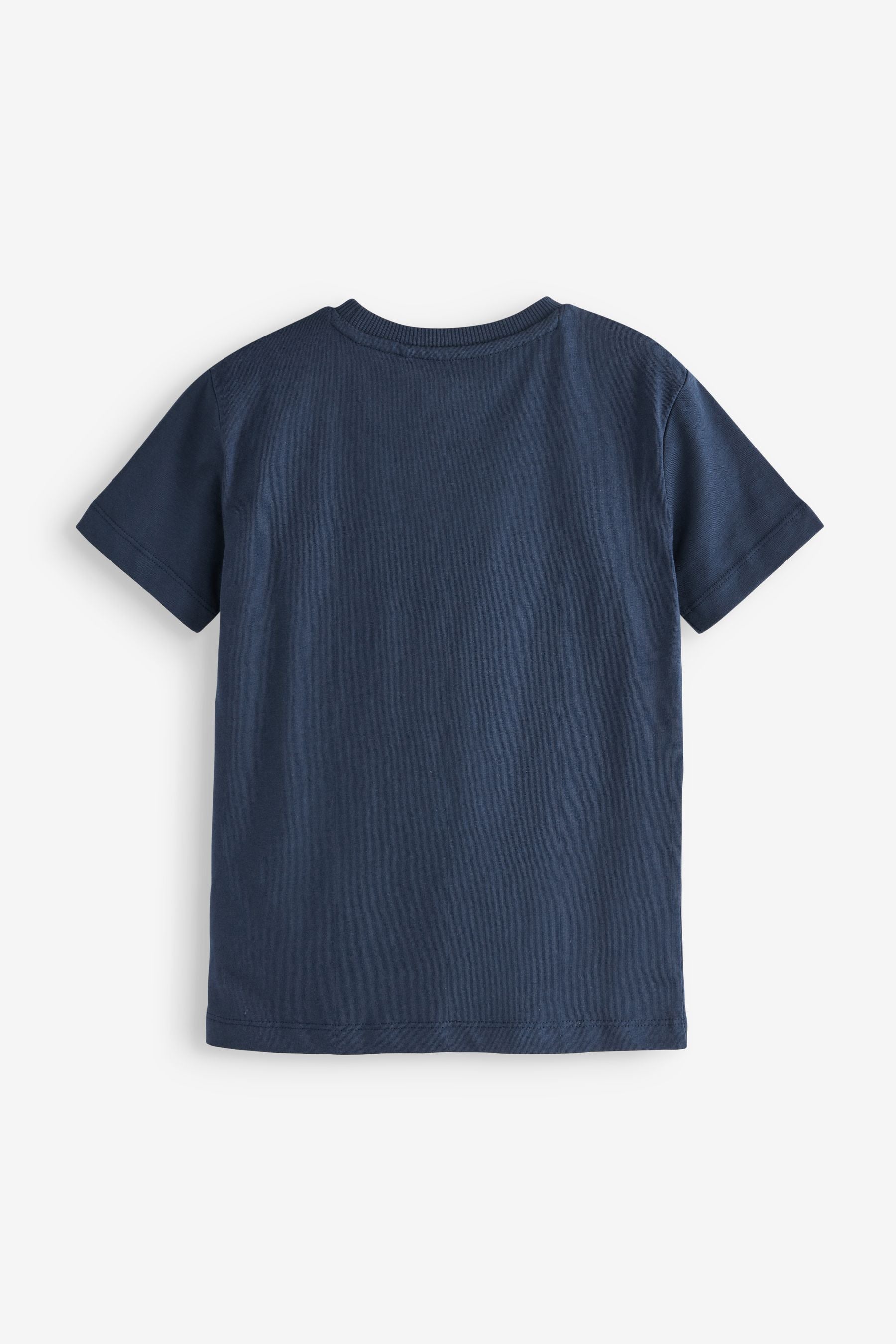 Navy Blue Rainbow Short Sleeve T-Shirt (8-8yrs)