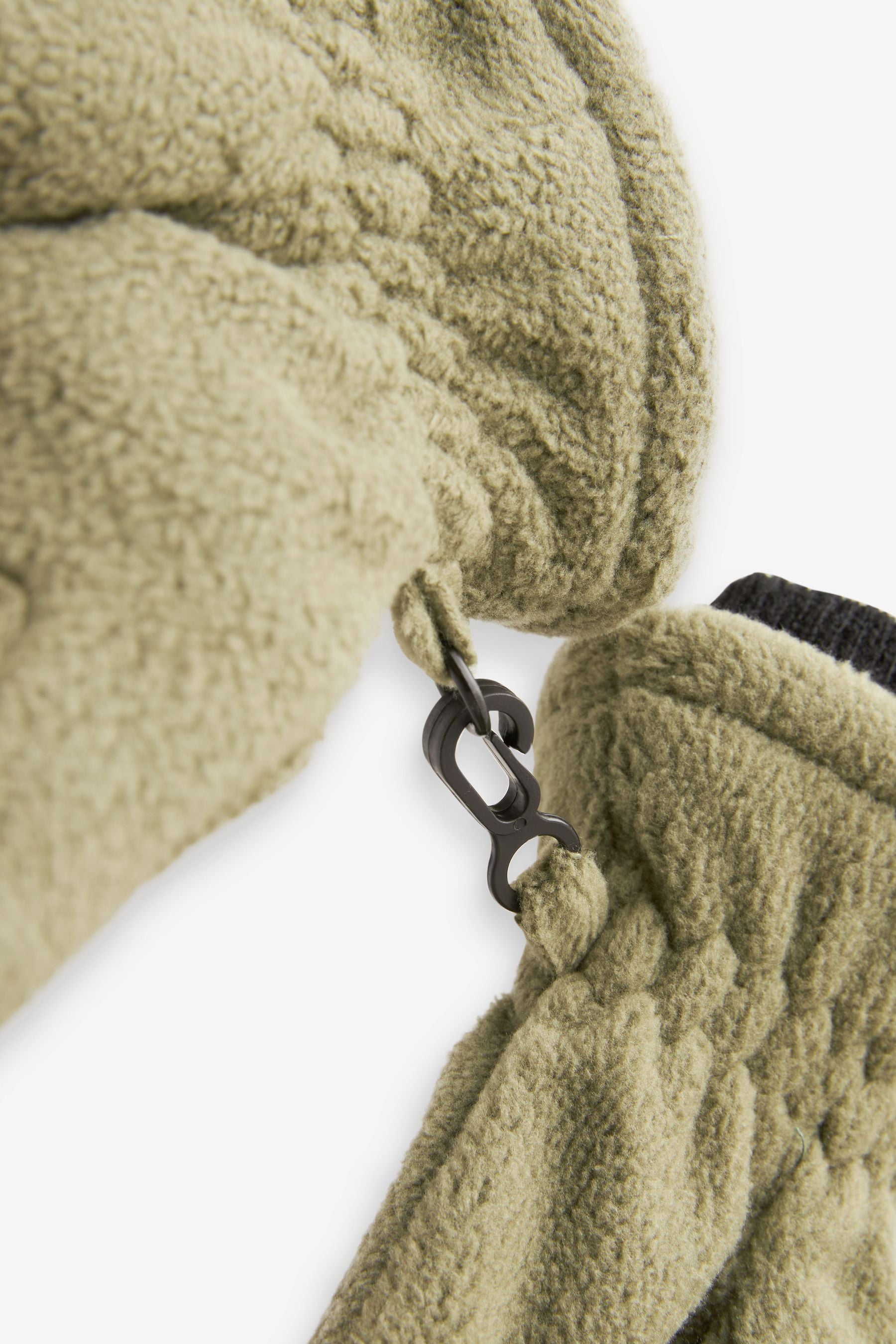 Sage Green Fleece Gloves (3-16yrs)