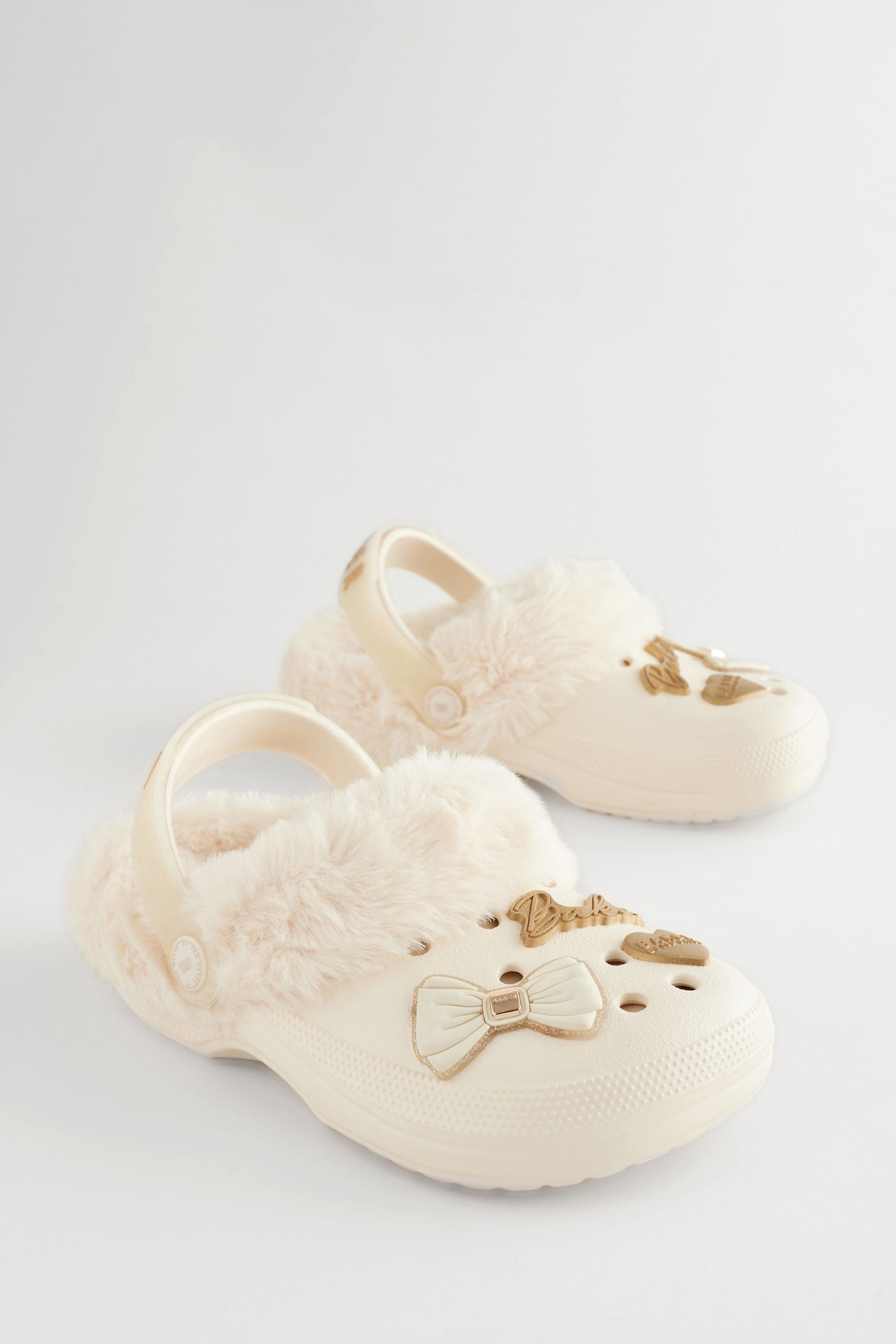 Baker by Ted Baker Girls Bone Charm Clog Slippers