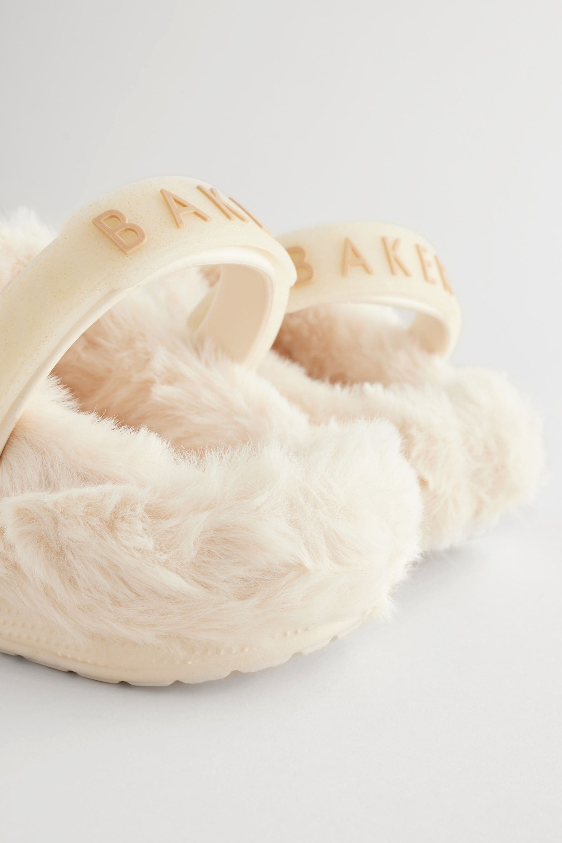 Baker by Ted Baker Girls Bone Charm Clog Slippers