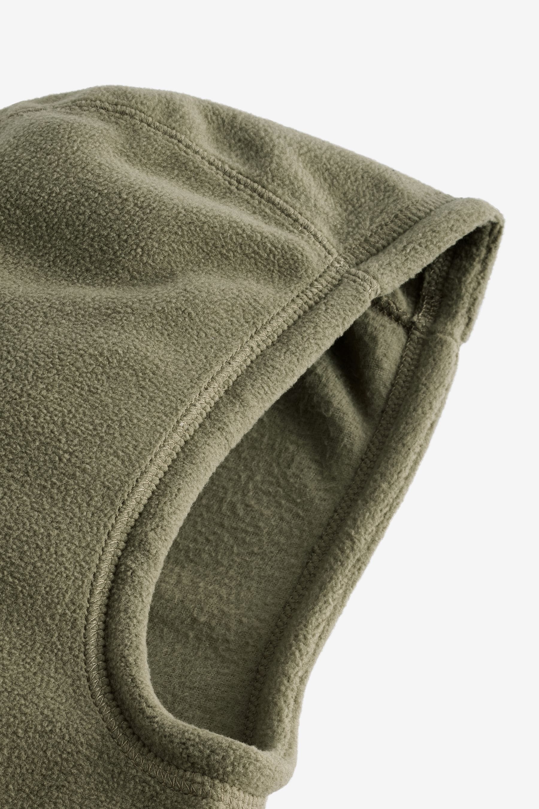 Khaki Green Fleece Balaclava Hat (3-16yrs)