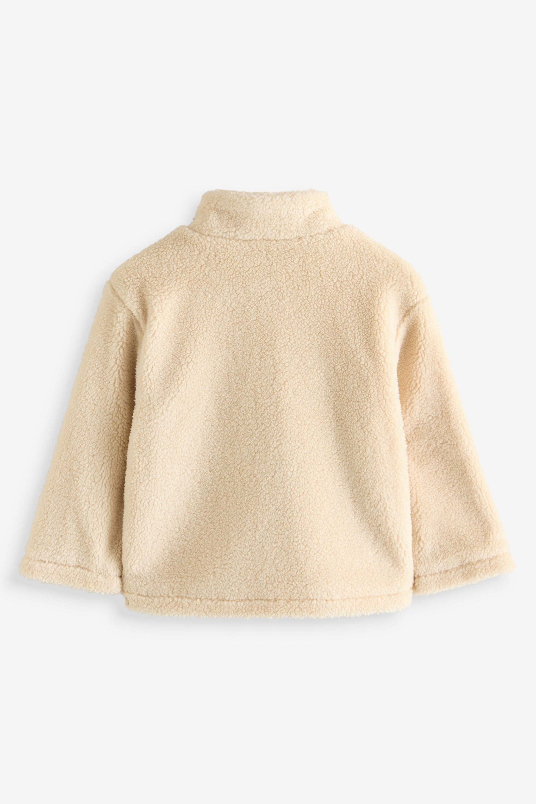 Baker by Ted Baker Cream Funnel Neck Fleece