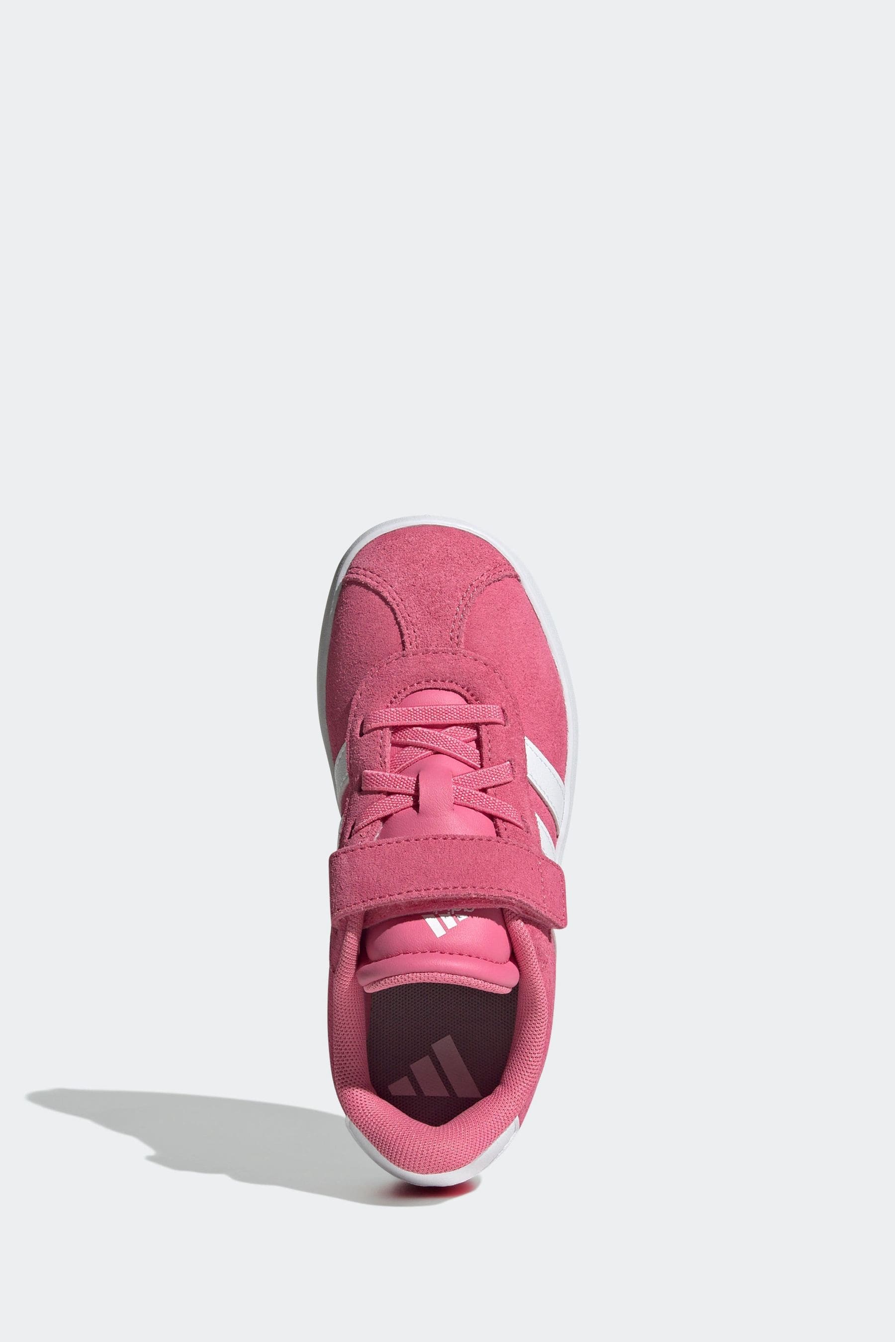 adidas Pink/White Kids VL Court 3.0 Trainers