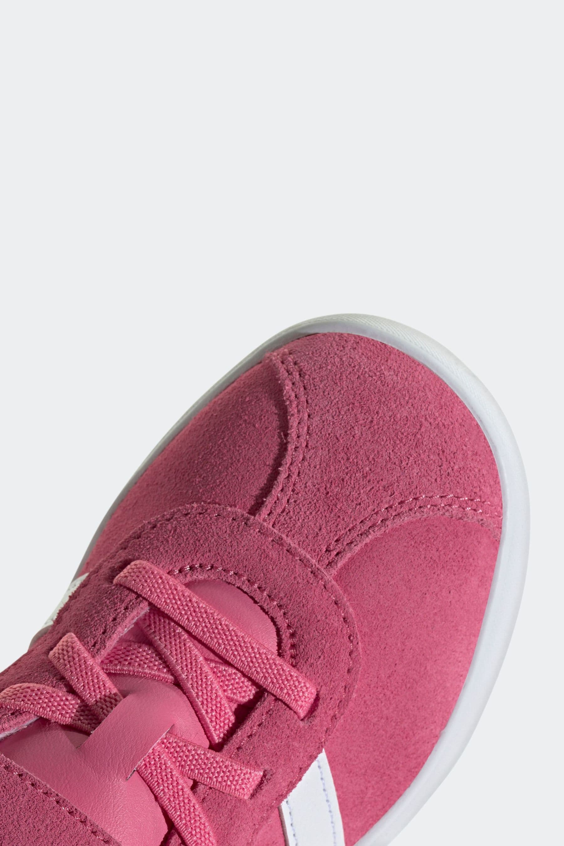 adidas Pink/White Kids VL Court 3.0 Trainers