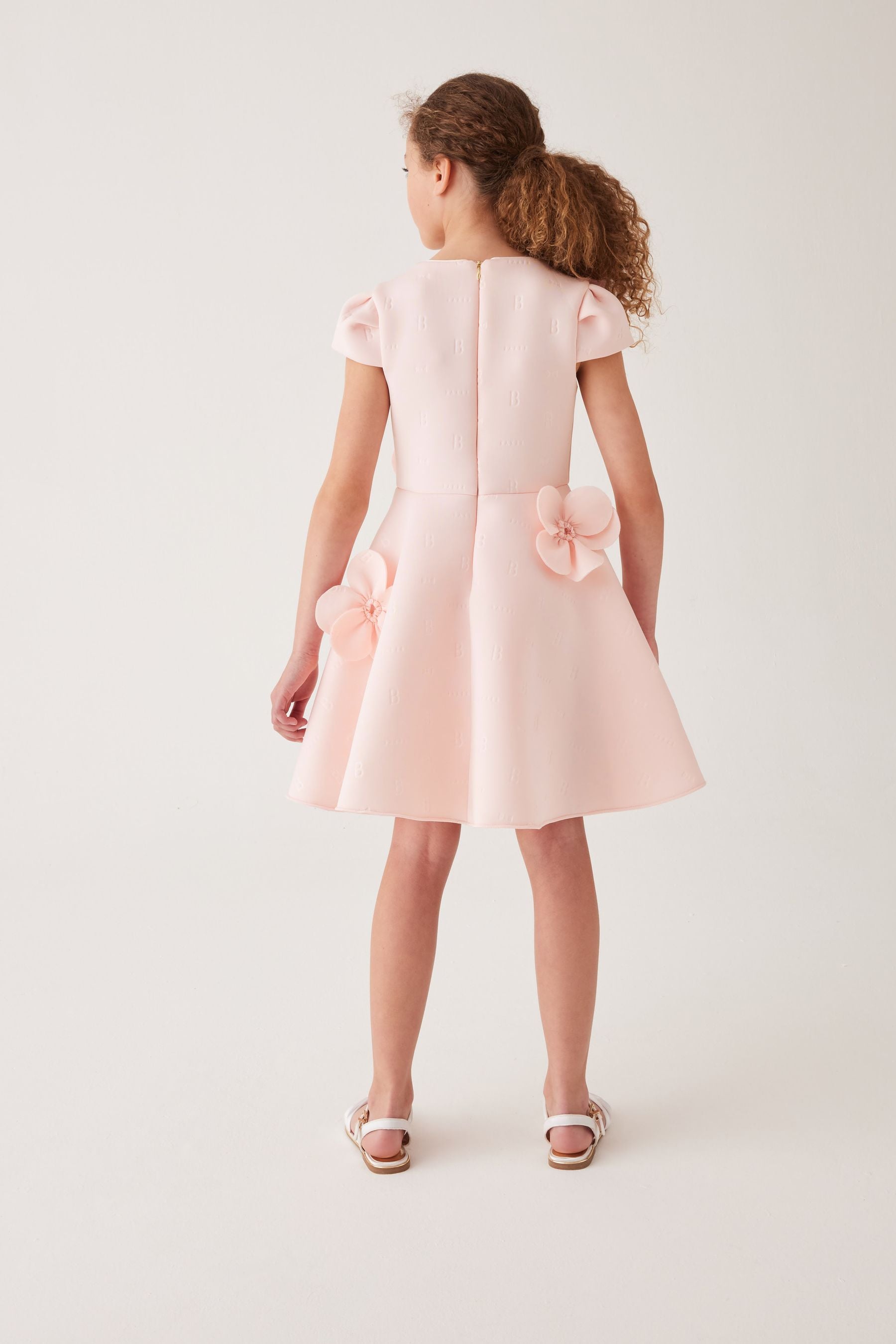 Baker by Ted Baker Pink Corsage Scuba Dress