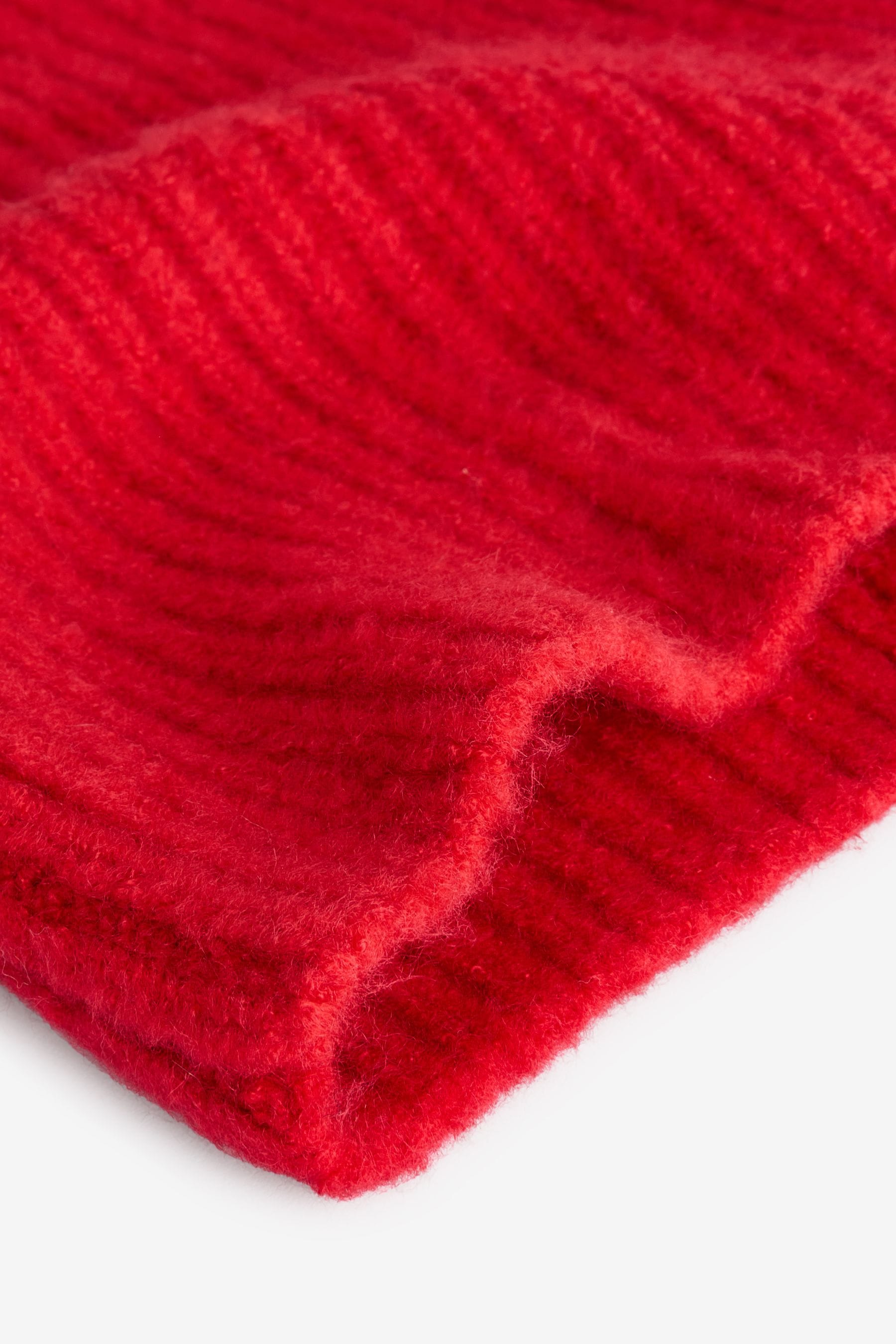 Red Chunky Rib Snood (1-16yrs)