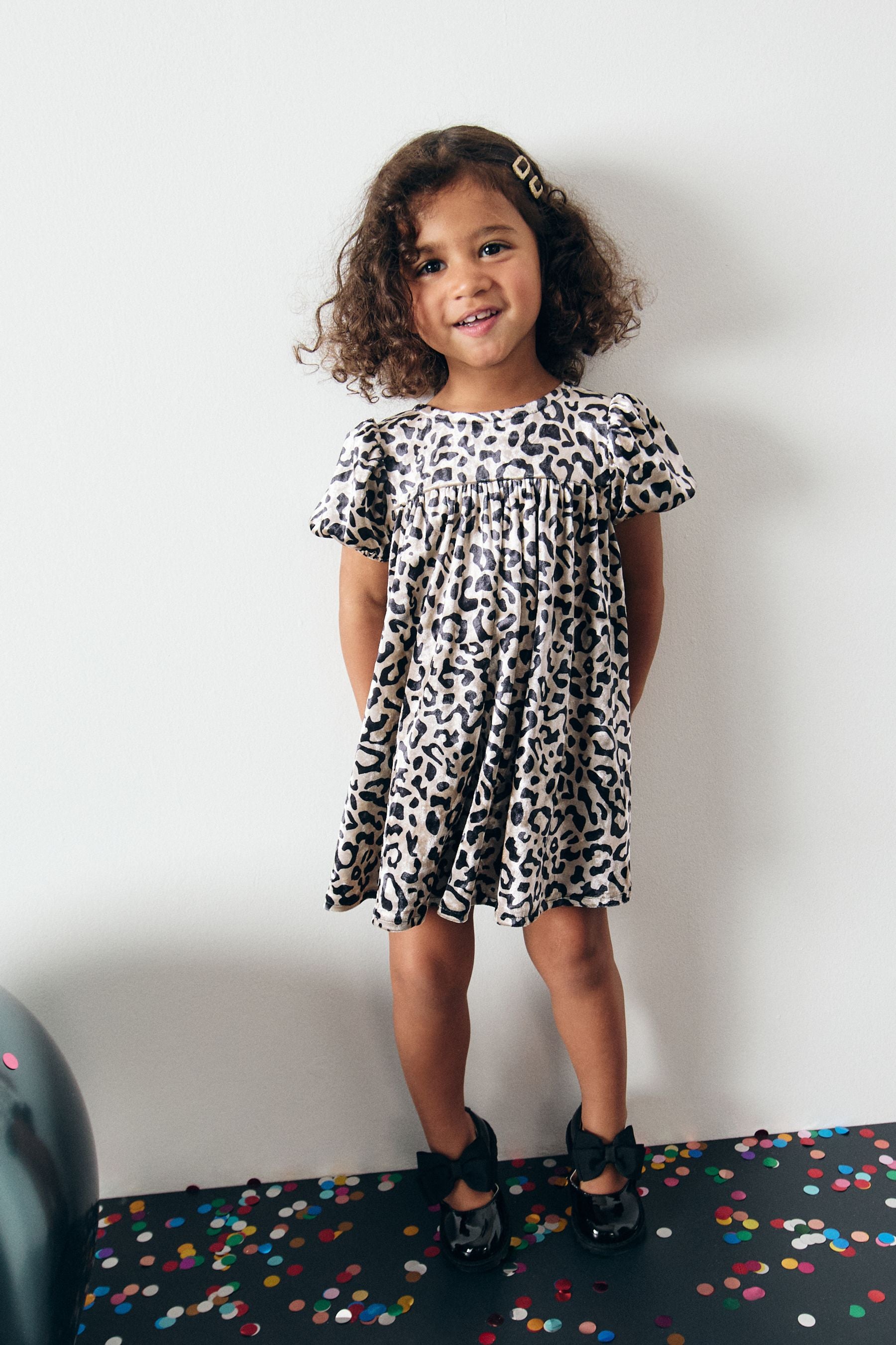 Animal Velvet Party Dress (3mths-10yrs)