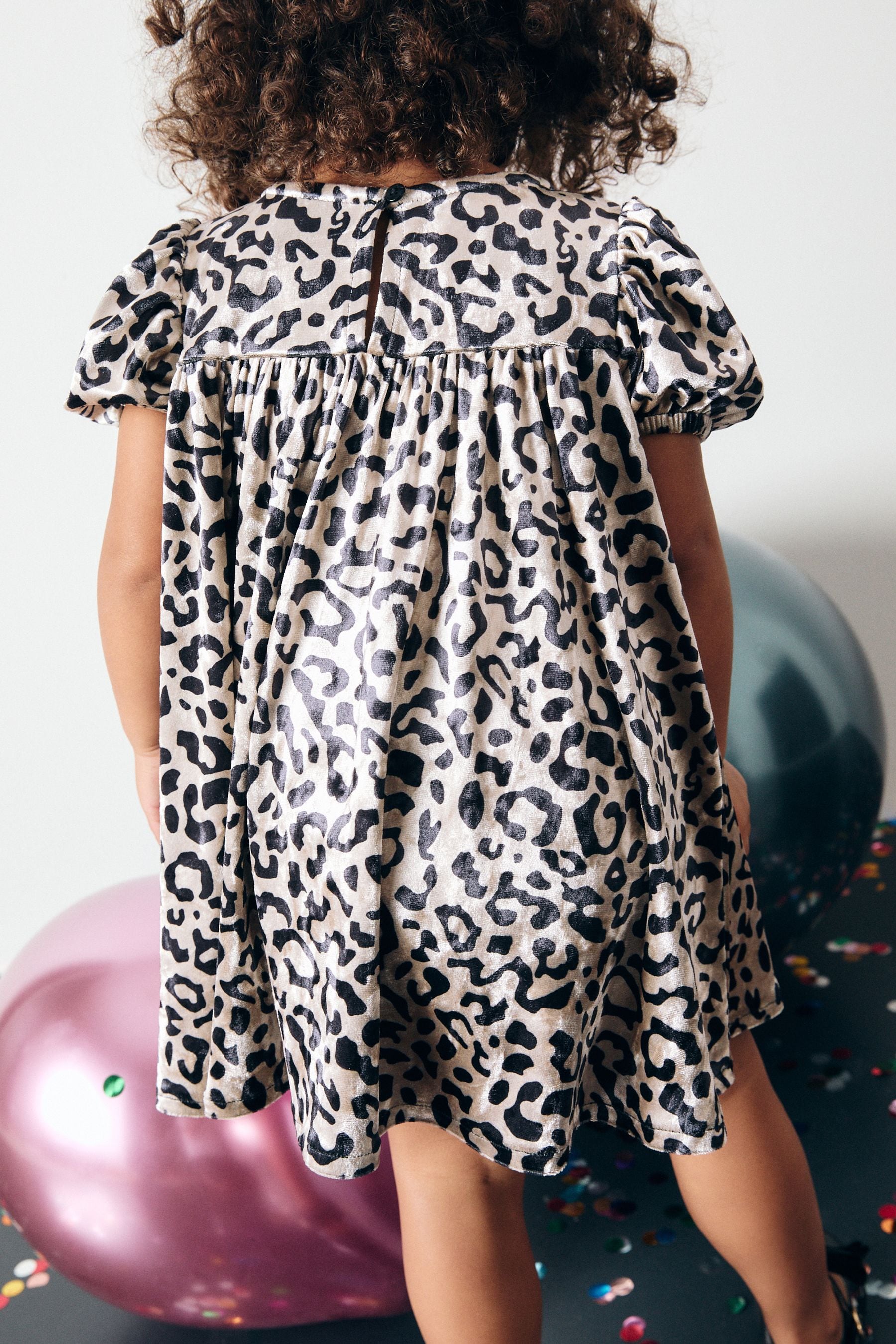 Animal Velvet Party Dress (3mths-10yrs)