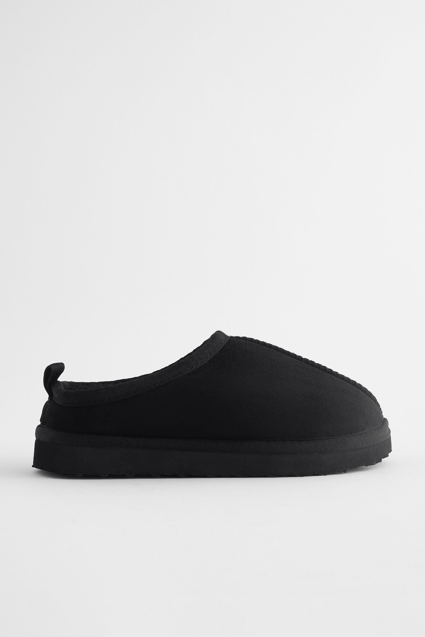 Black Cosy Mule Slippers