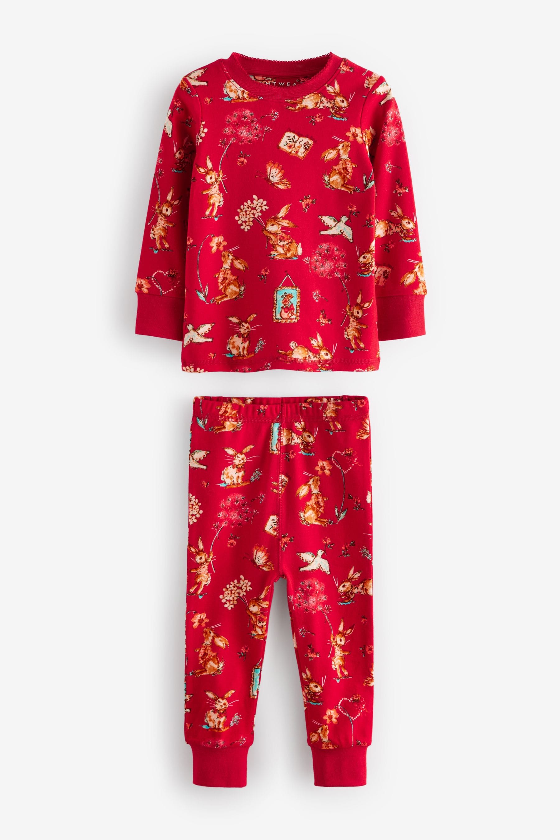 Red Mouse 100% Cotton Long Sleeve Pyjamas 3 Pack (9mths-16yrs)