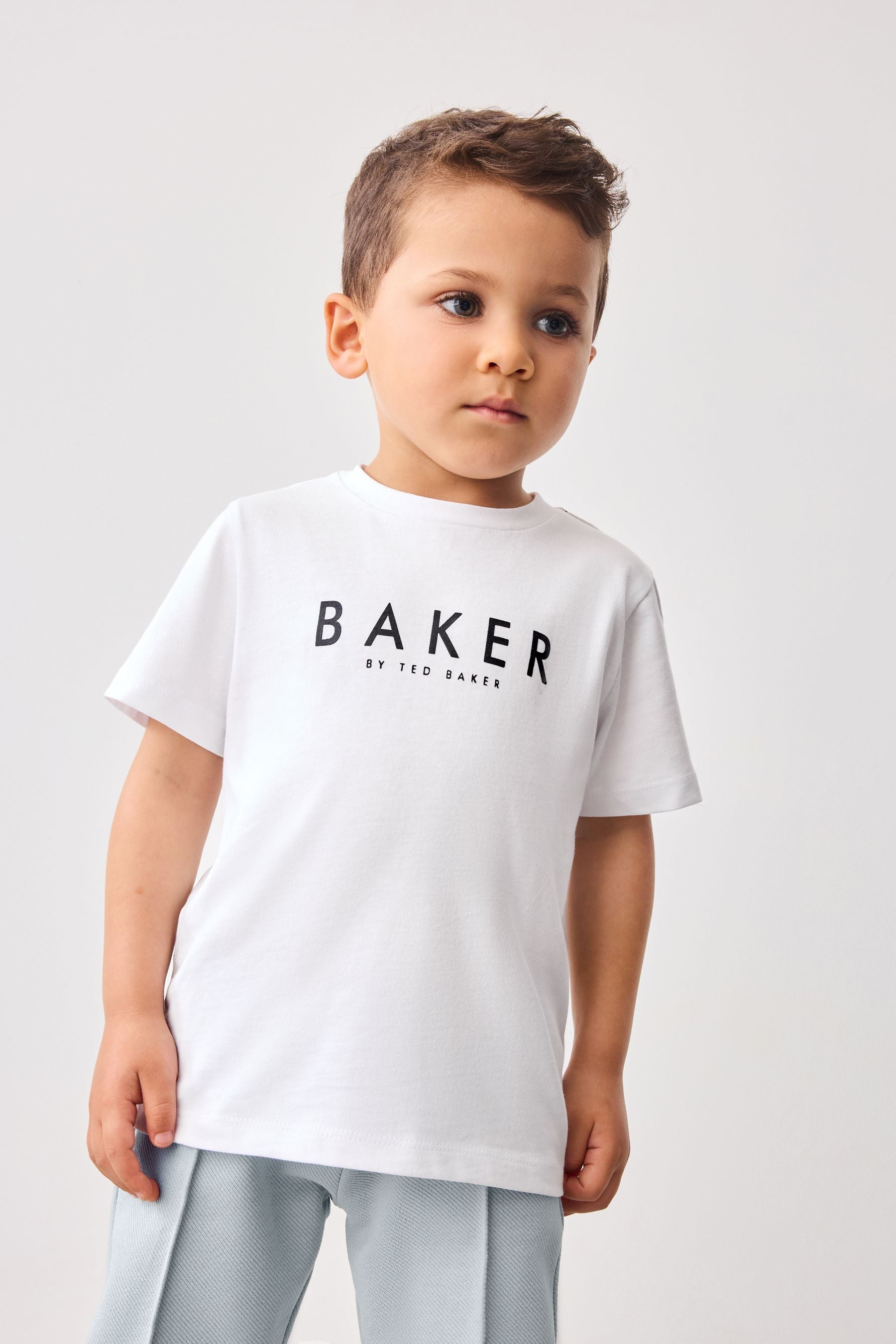 Baker by Ted Baker Blue Twill Jacket T-Shirt and Trousers Set