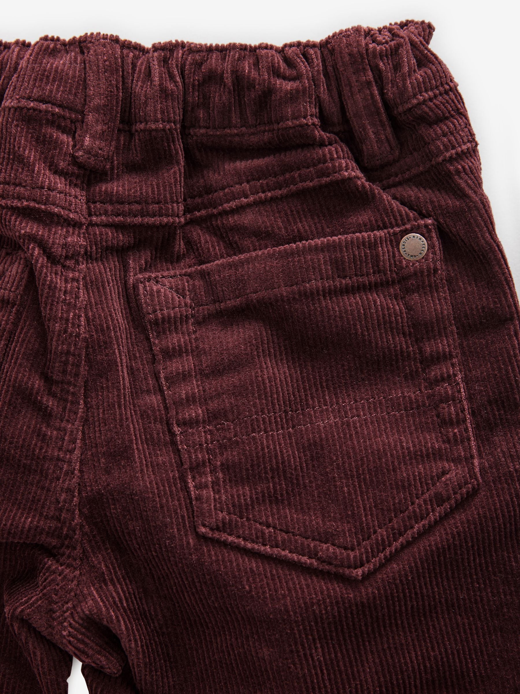 Burgundy Red Corduroy Trousers (3mths-7yrs)