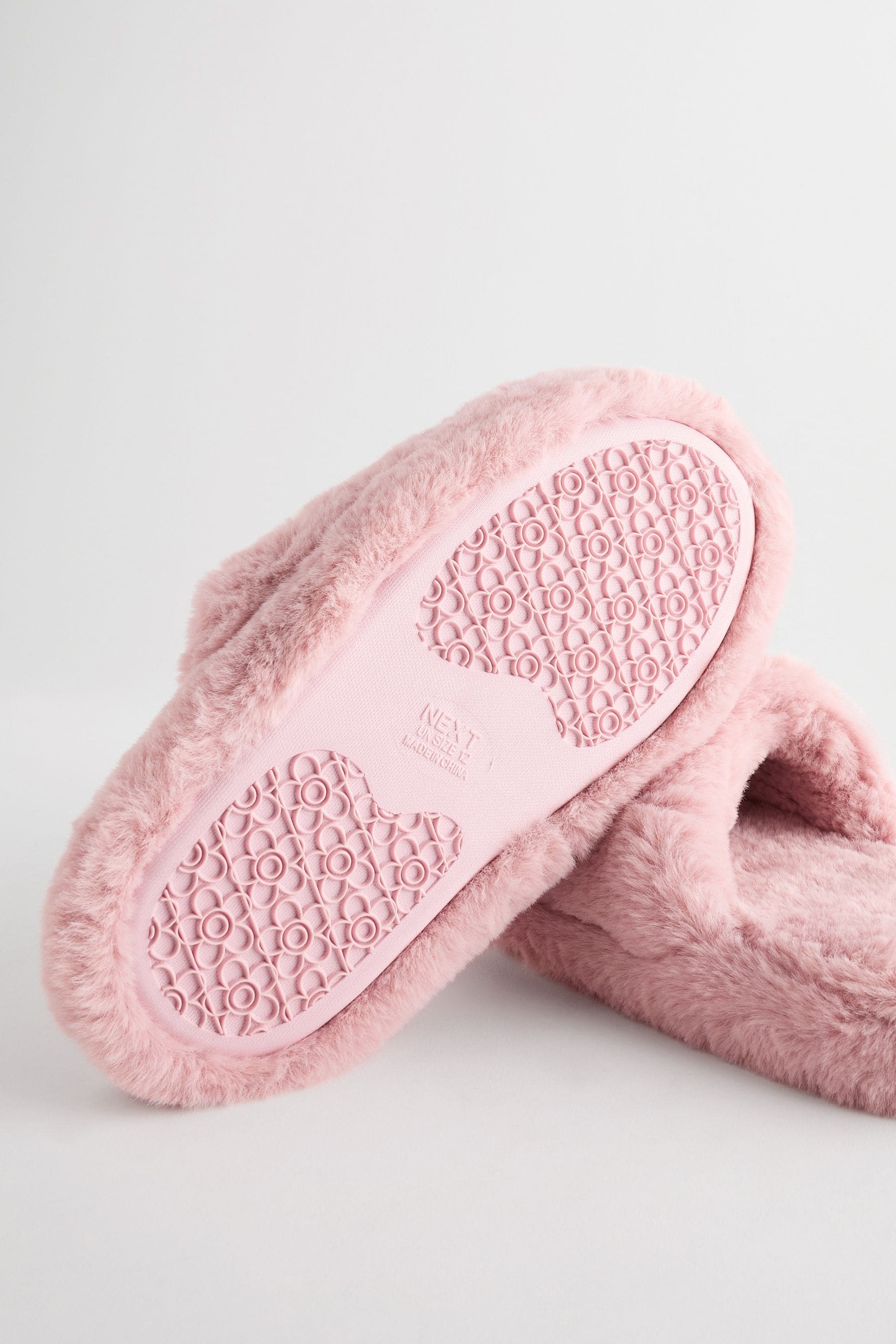 Pink Mule Slippers