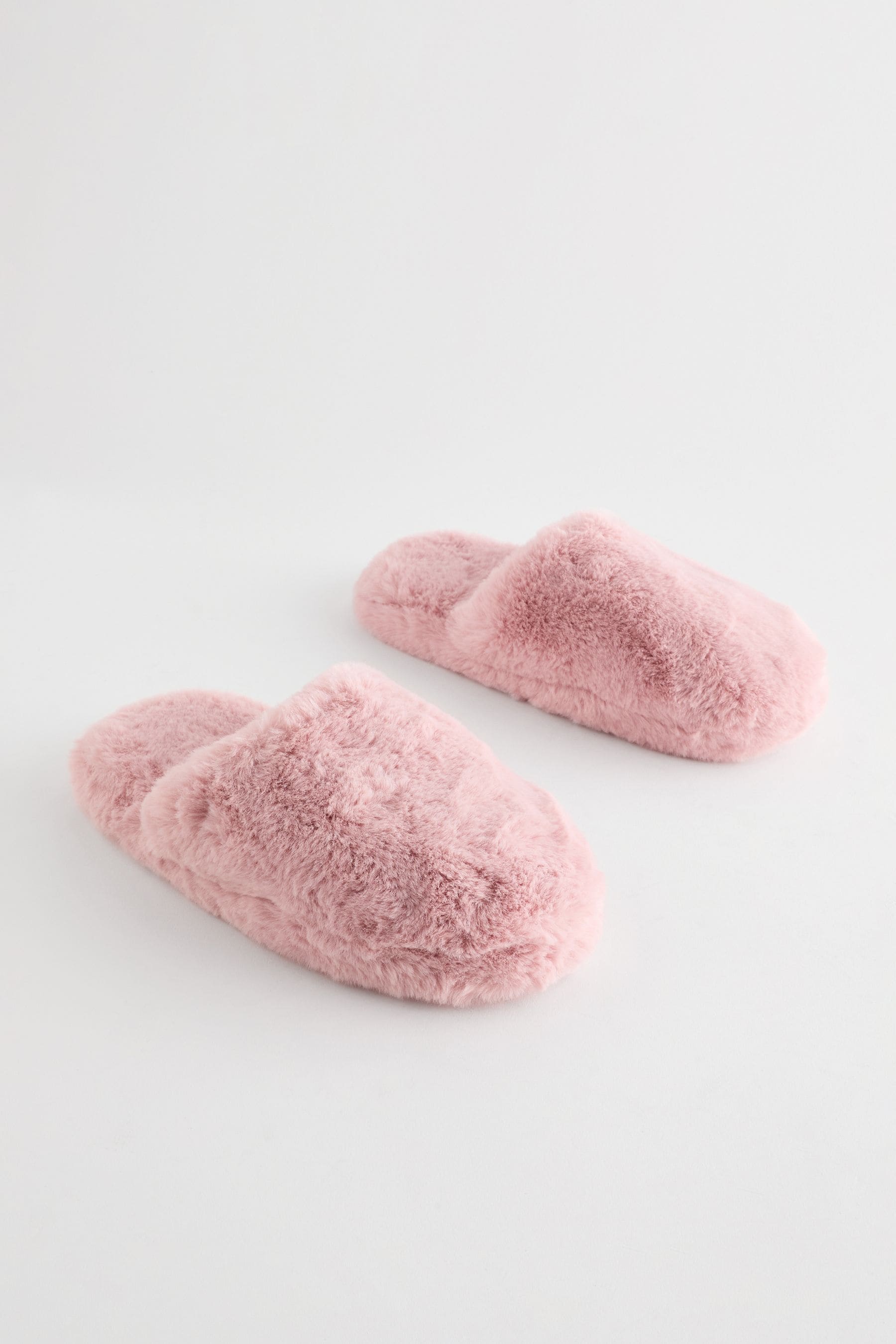 Pink Mule Slippers