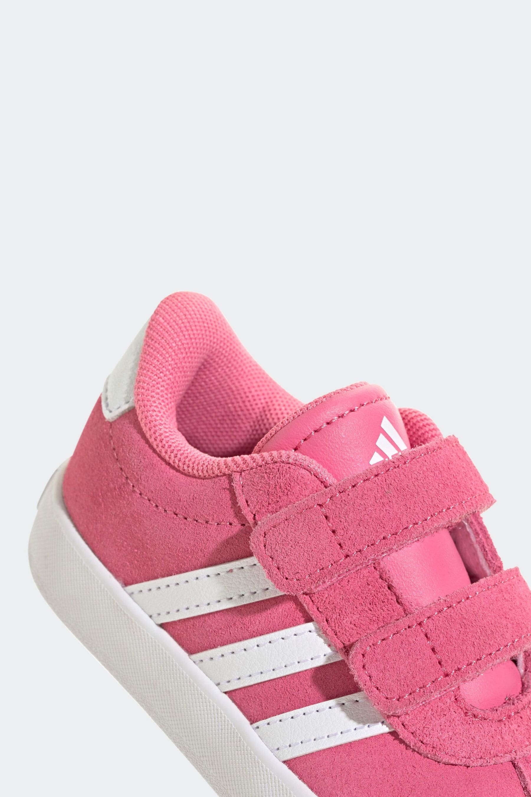 adidas Pink/White VL Court 3.0 Trainers