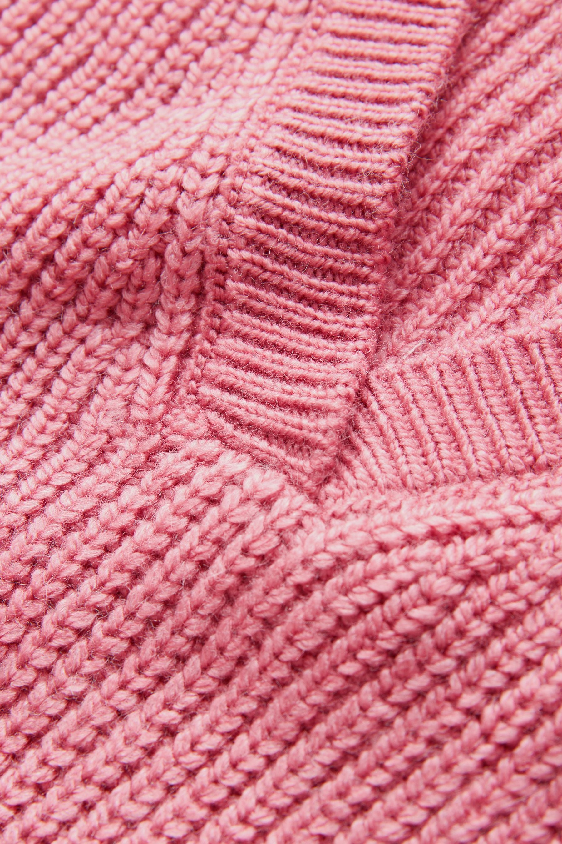 Pink Knitted Tank (3-16yrs)