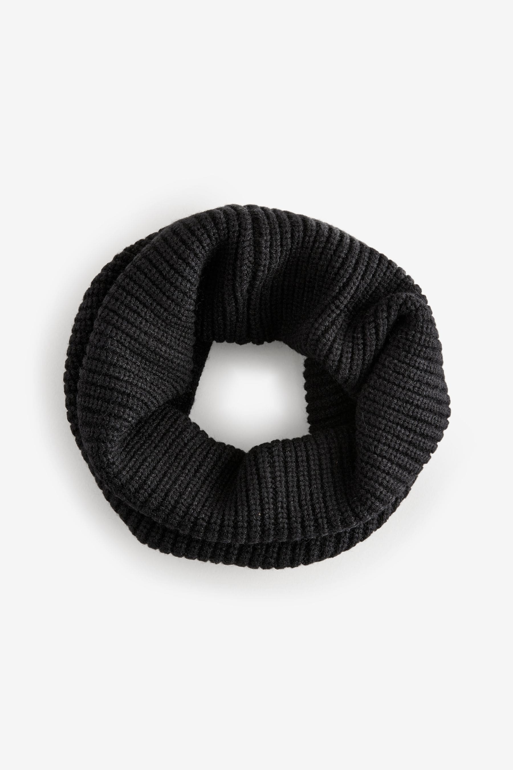 Black Knitted Snood (1-16yrs)