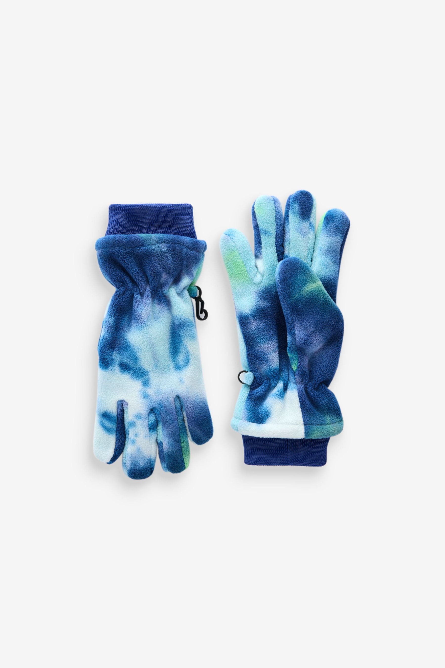 Tie Dye Print Fleece Gloves (3-16yrs)