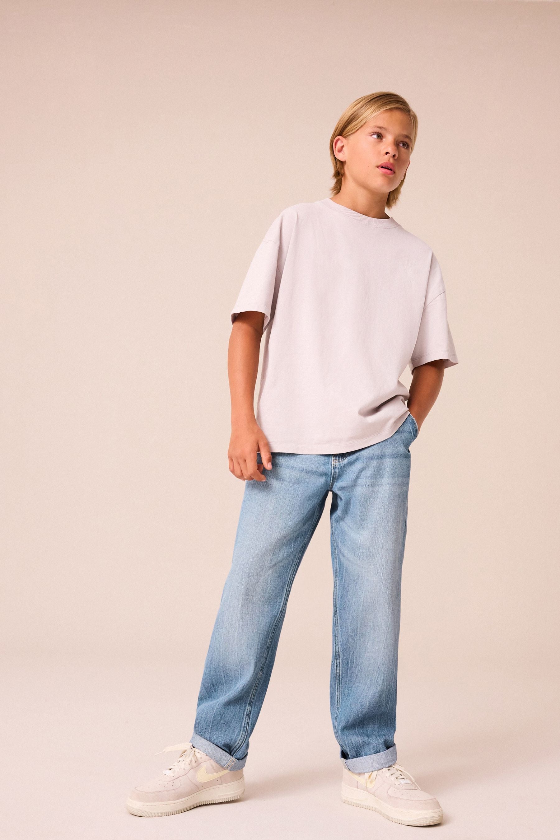 Blue Denim Carpenter 100% Cotton Jeans (3-16yrs)