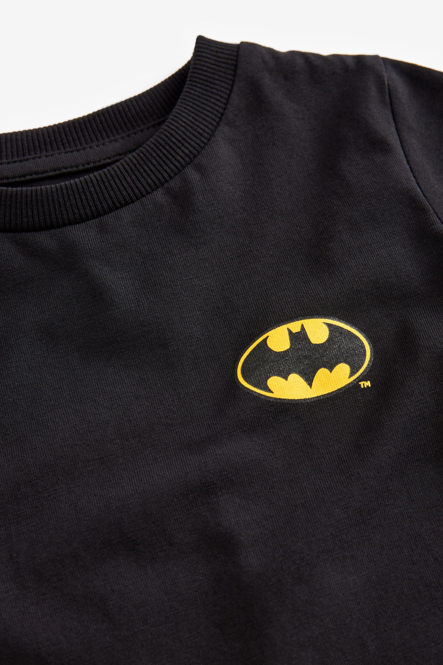 Black Short Sleeve Batman T-Shirt (9mths-7yrs)