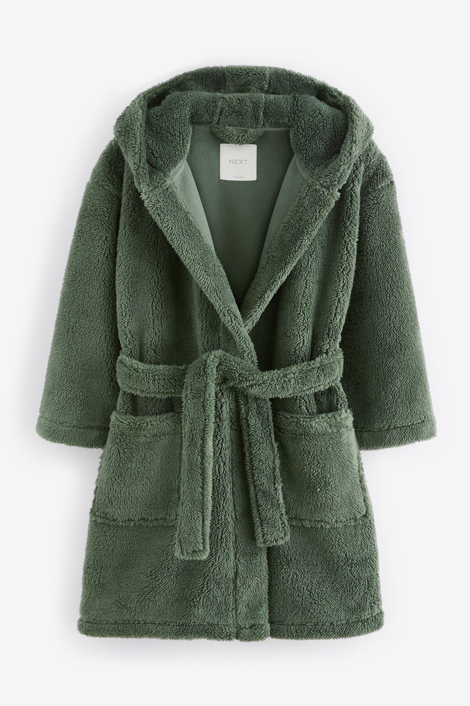 Sage Green Fleece Robe (1.5-16yrs)