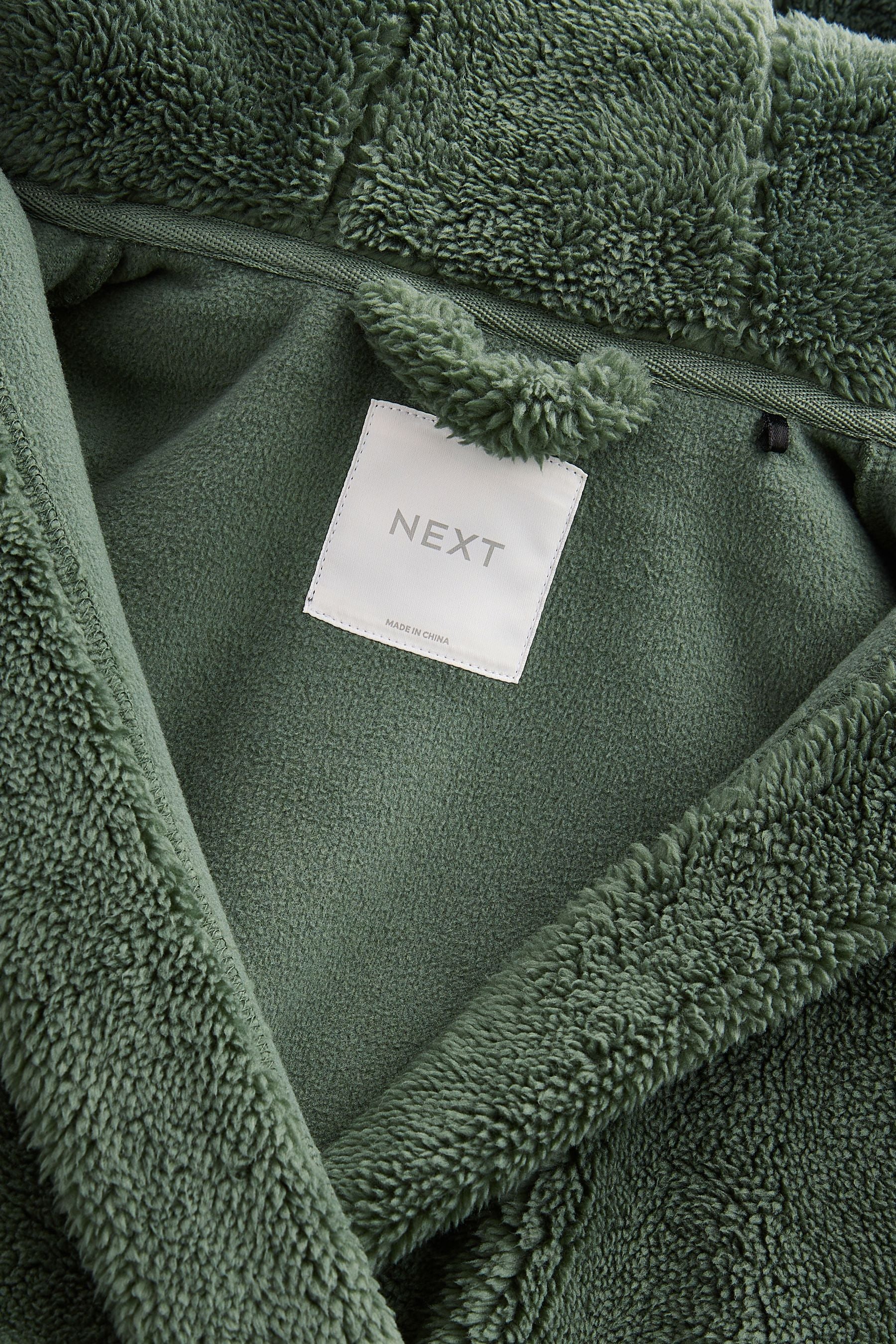 Sage Green Fleece Robe (1.5-16yrs)